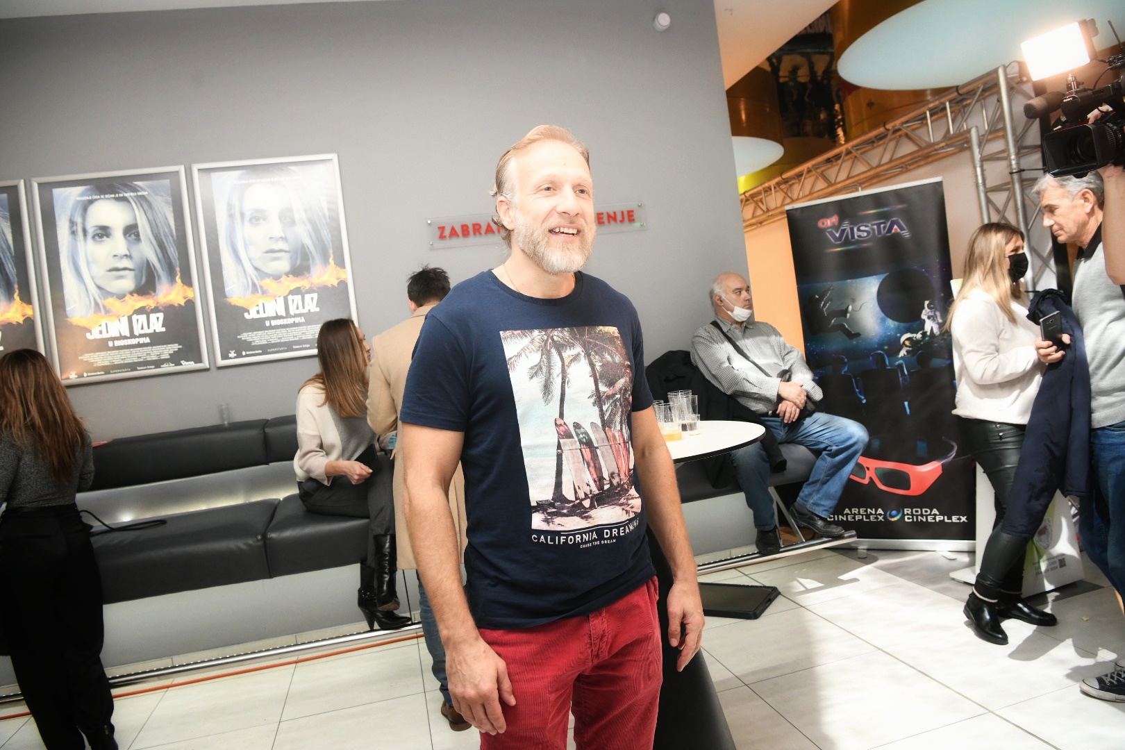 Beograd 10. februar 2021. Premijera filma Jedini izlaz Foto:Vesna Lalić/Nova.rs