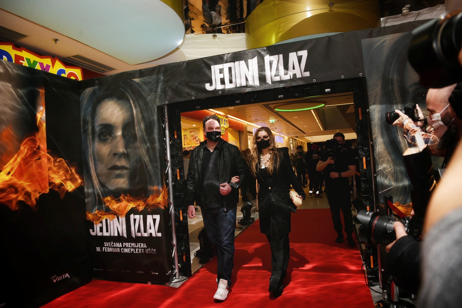 Beograd 10. februar 2021. Premijera filma Jedini izlaz Foto:Vesna Lalić/Nova.rs