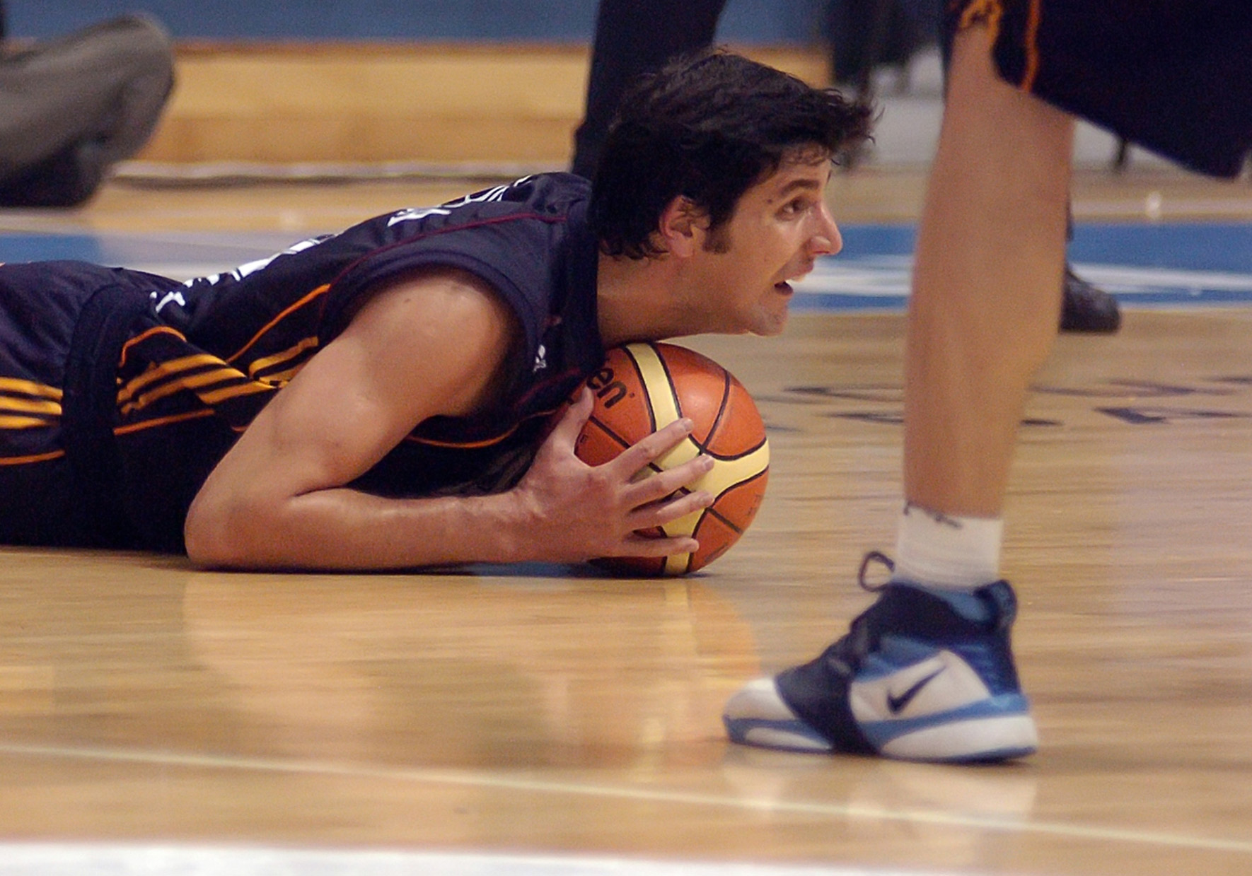 SPORT KOSARKA BASKETBALL EUROLEAGUE SERBIA Partizan Vs Lottomattica Dejan Bodiroga  14.12.2006. photo: Pedja Milosavljevic