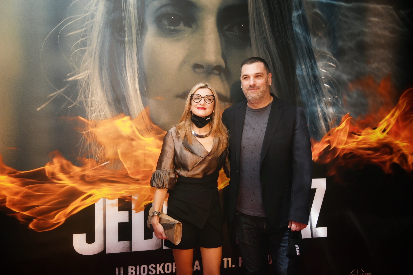 Beograd 10. februar 2021. Premijera filma Jedini izlaz Foto:Vesna Lalić/Nova.rs