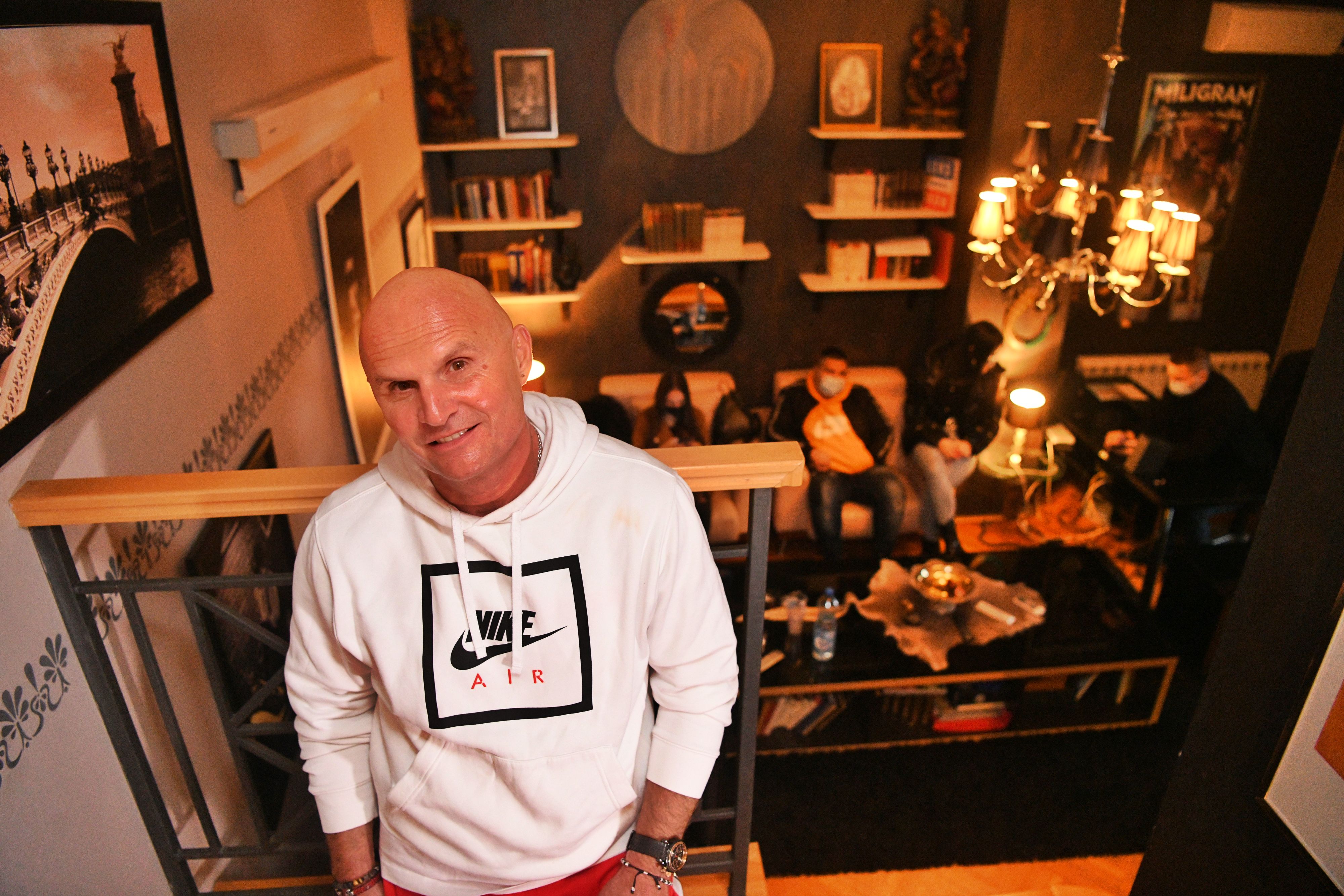 Beograd 10. januar 2021. Aleksandar Milic Mili i kandidati Zvezde granda Foto:Filip Krainčanić/Nova.rs