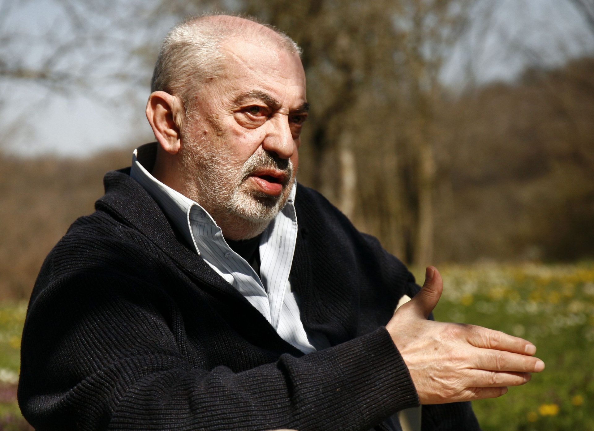 Botunje, Kragujevac 07.04.2021. Vidosav Stevanović, pisac, Foto: Aleksandra Petrović/Nova.rs