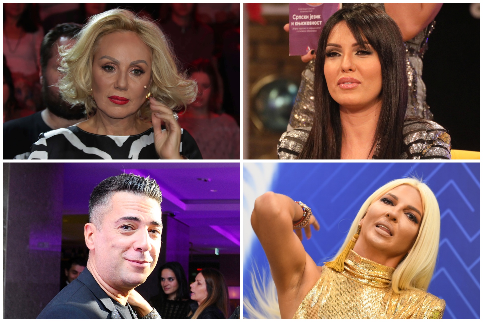 Lepa Brena, Tanja Savić, Željko Joksimović, Karleuša kombo