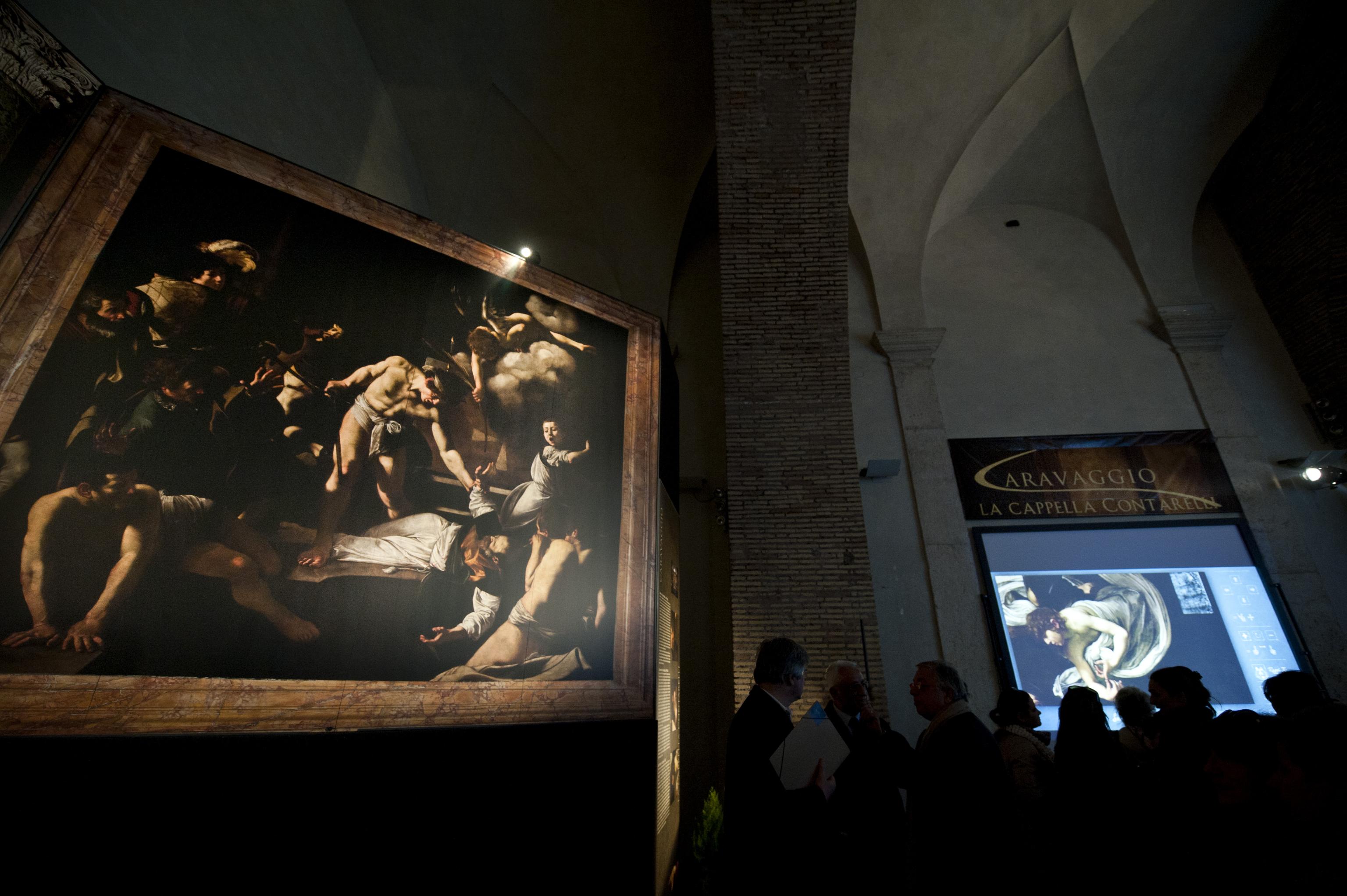 Caravaggio show in Rome