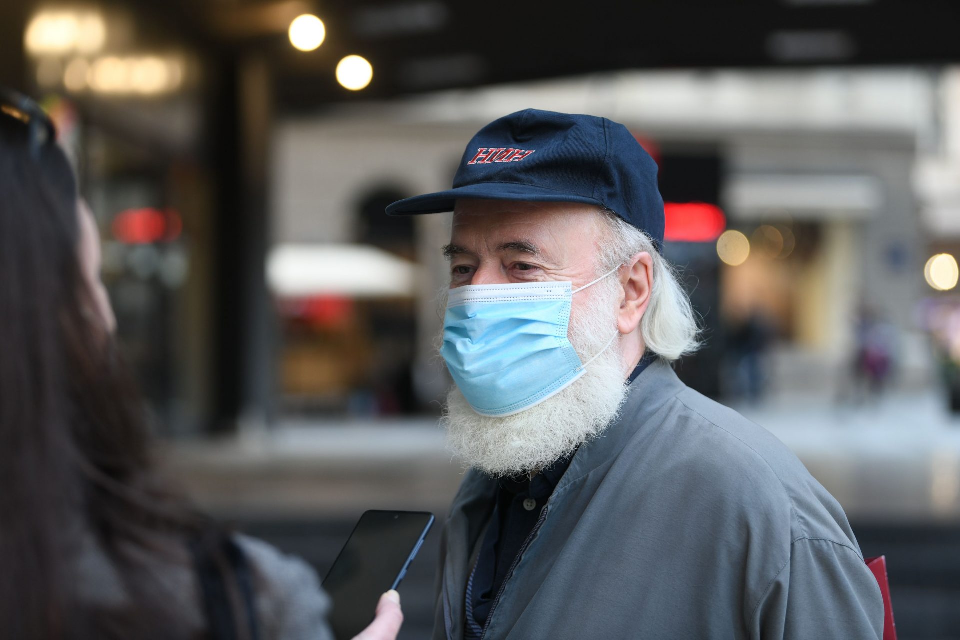 Beograd 05.04.2021. Jugoslav Vlahović, Izložba Naj Rupe, Studentski trg Foto: Filip Krainčanić/Nova.rs