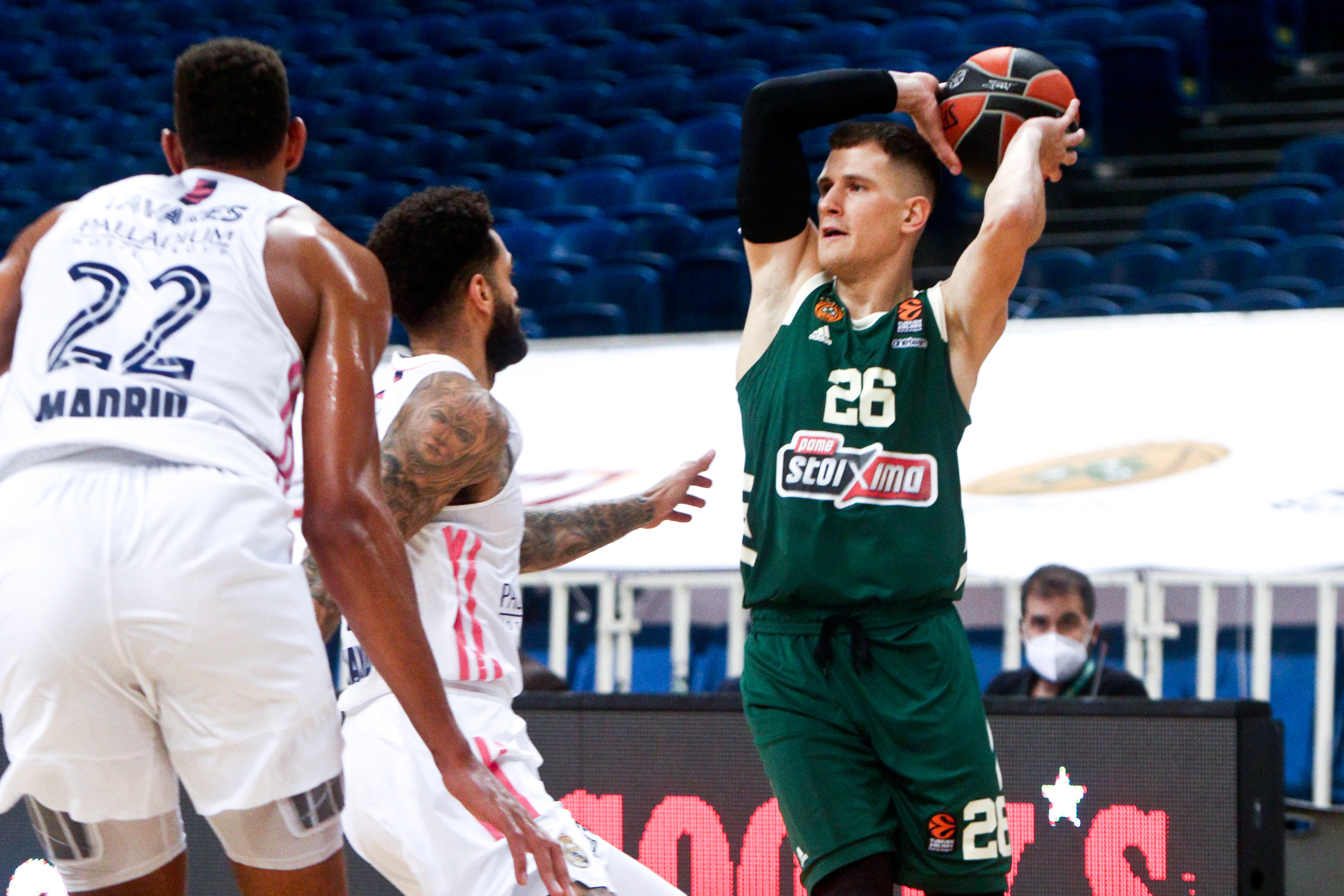 Panathinaikos OPAP Athens vs Real Madrid