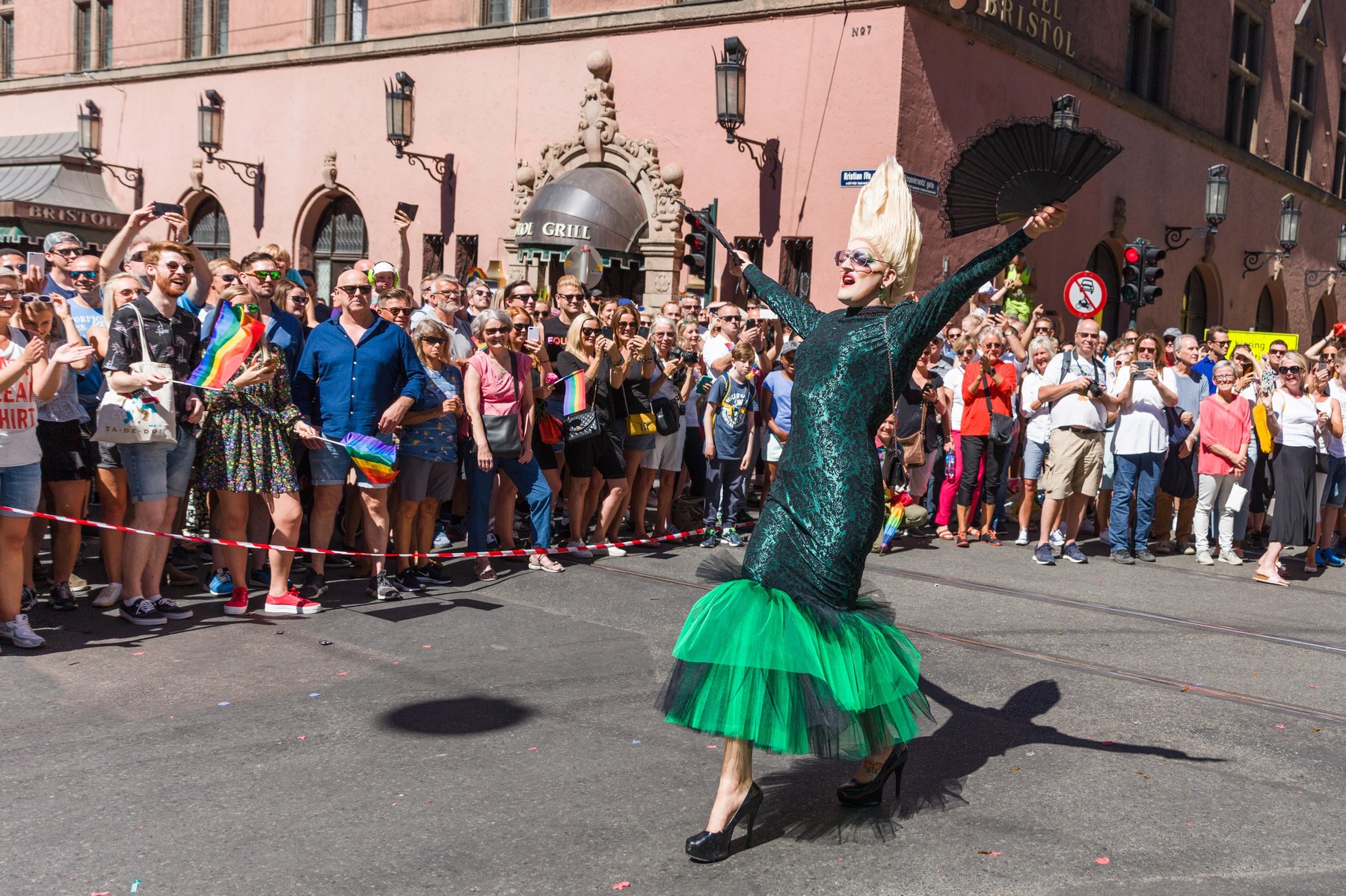 Oslo, Norway. 30th Jun, 2018. Pictures from the gay pride parade in Oslo on June 30th 2018. All closeups are of people in the parade. Credit: Jan William Fines/Alamy Live News