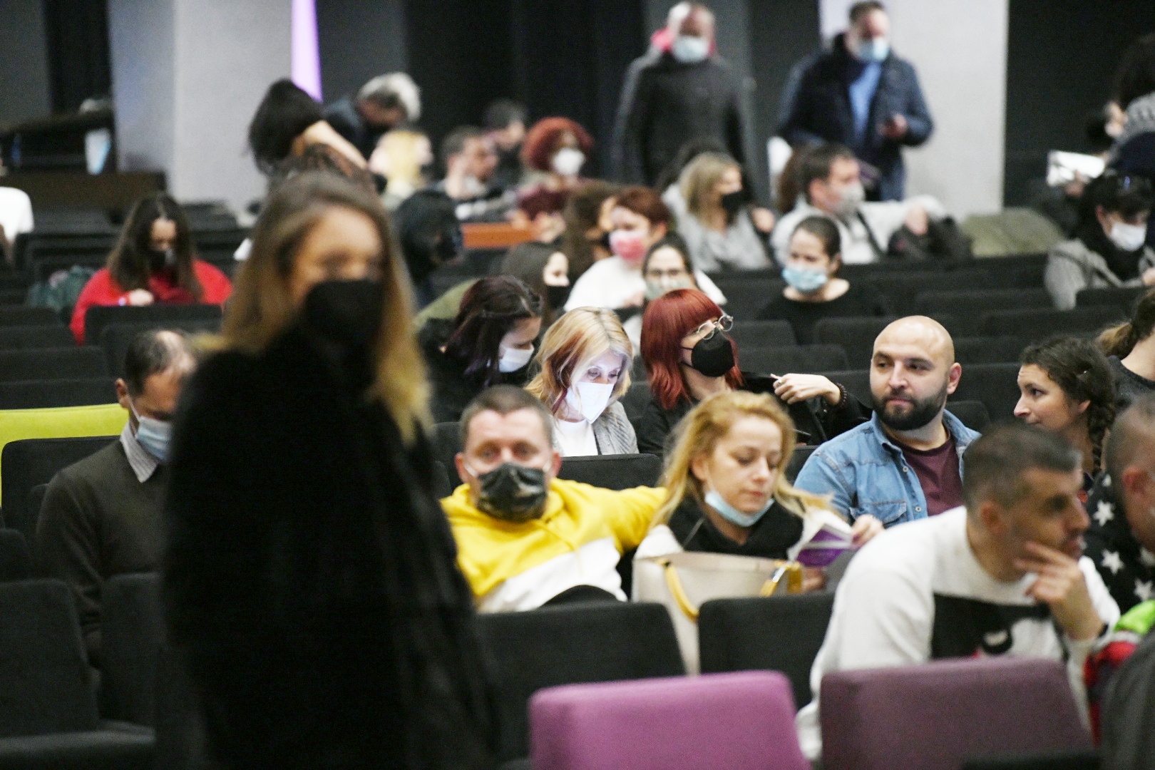 Beograd, 13.02.2021. Kombank dvorana, Koncert 
grupe Negativ, 20 godina Negativa Foto: Vesna Lalić/Nova.rs