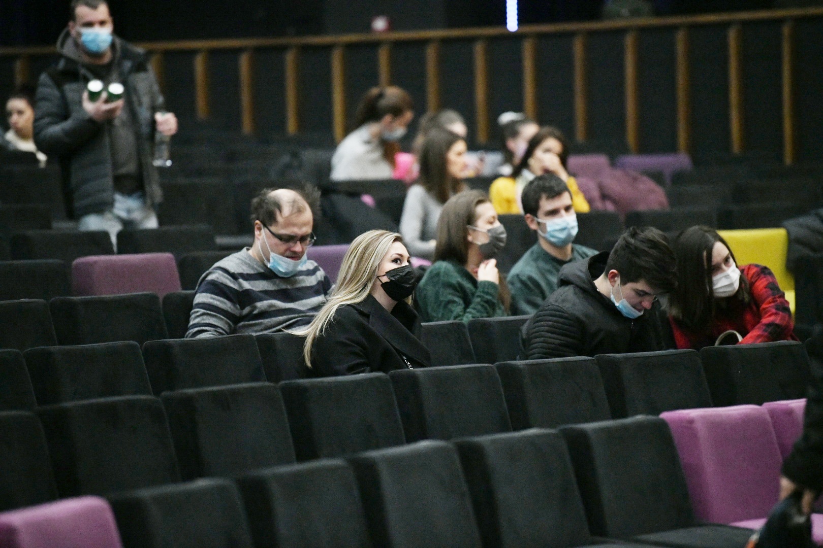 Beograd, 13.02.2021. Kombank dvorana, Koncert 
grupe Negativ, 20 godina Negativa Foto: Vesna Lalić/Nova.rs