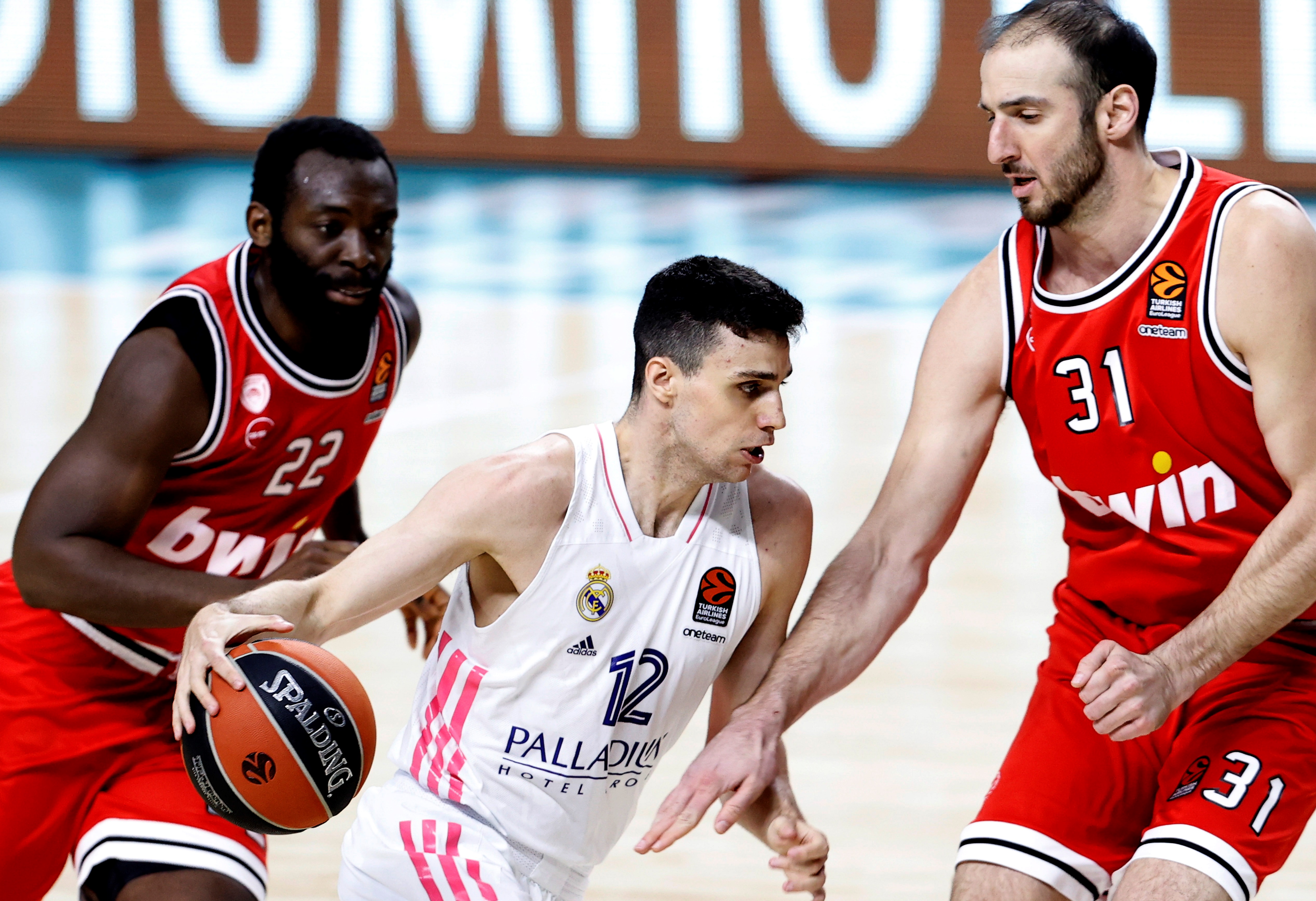 KK Real Madrid. KK Olimpijakos