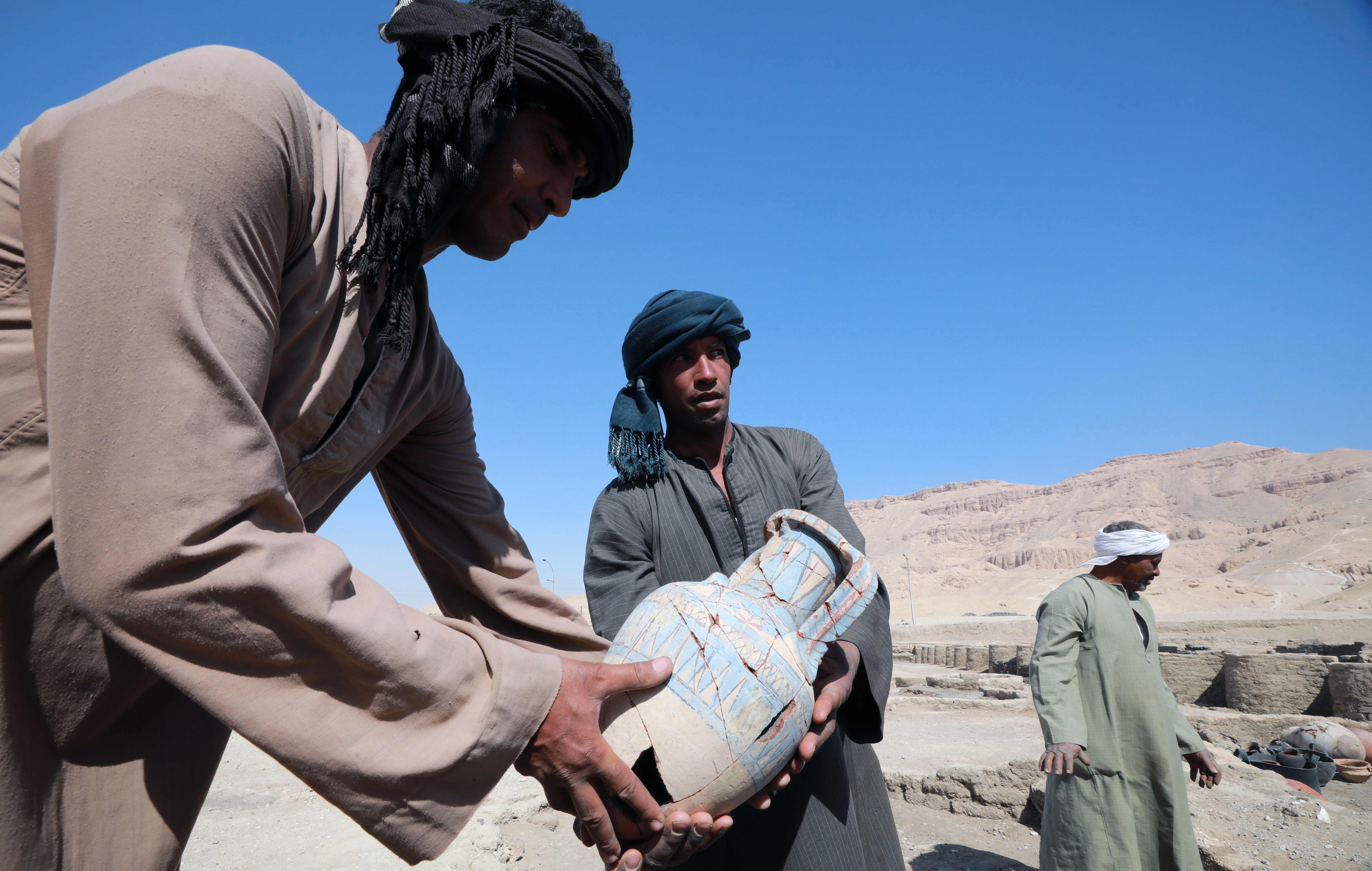 Lost Golden City found in Luxor