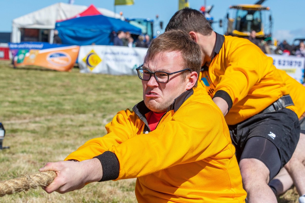 Ayr, Scotland, UK 11th May 2019. The annual Ayr County Show featuring all aspects of farming and country life was held within the grounds of Ayr Racecourse on a sunny spring day and was visited by thousands of spectators and competitors from across the wh