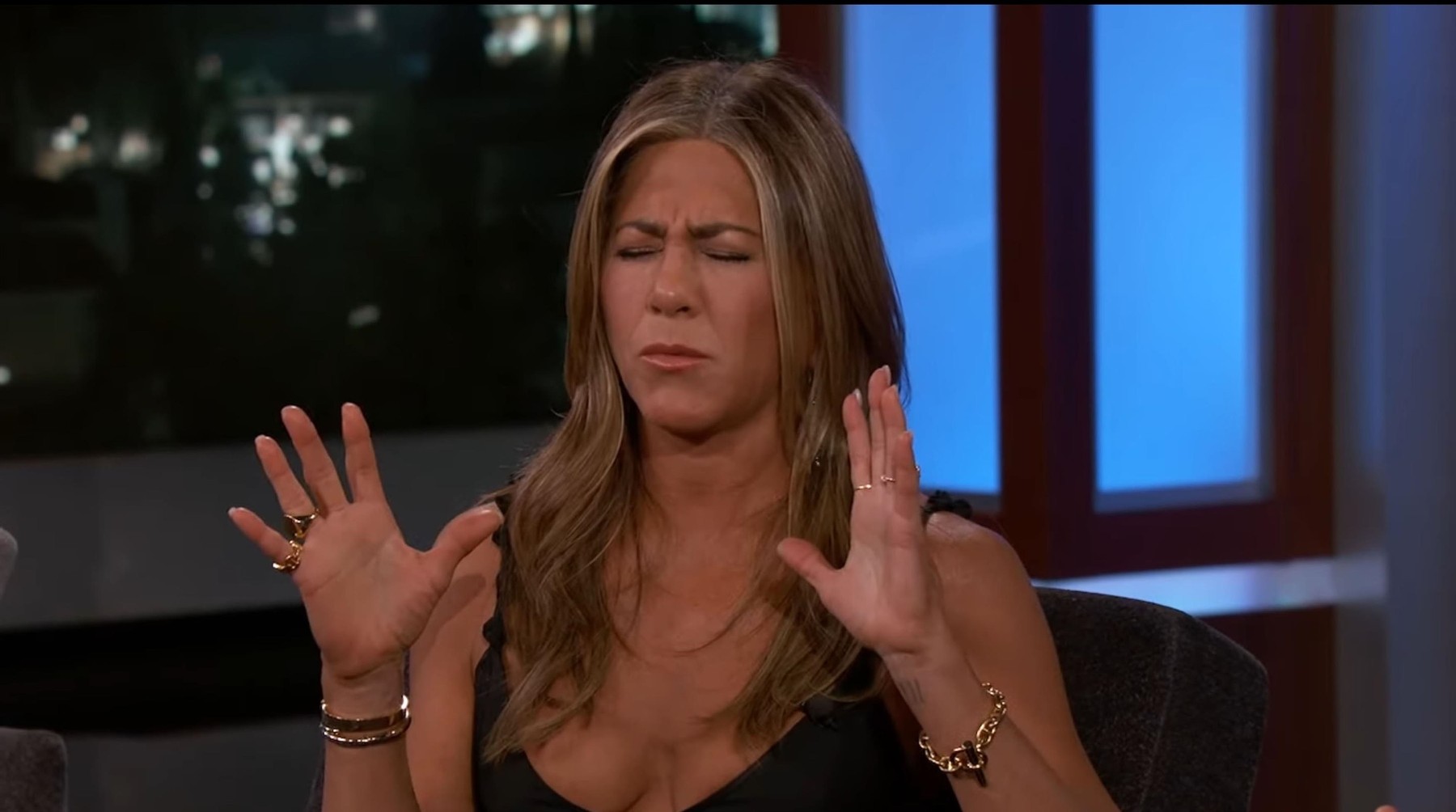 Jennifer Aniston talks Instagram debut before playing hilarious emoji game on Jimmy Kimmel Live!
