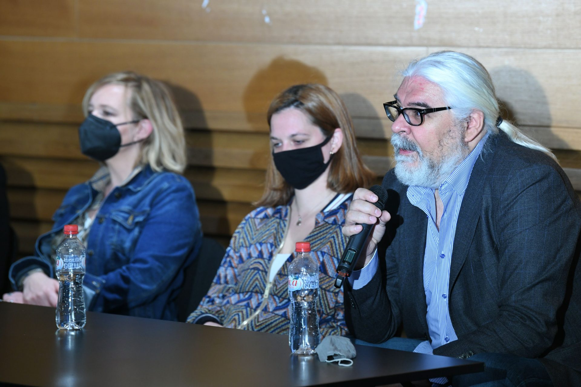 Beograd 13.04.2021. Gorčin Stojanović. Konferencija za novinare povodom premijere predstave Moj muž u Jugoslovenskom dramskom pozorištu. Jugoslovensko dramsko pozorište, JDP, predstava Moj muž, KZN, KZŠ Foto: Goran Srdanov/Nova.rs