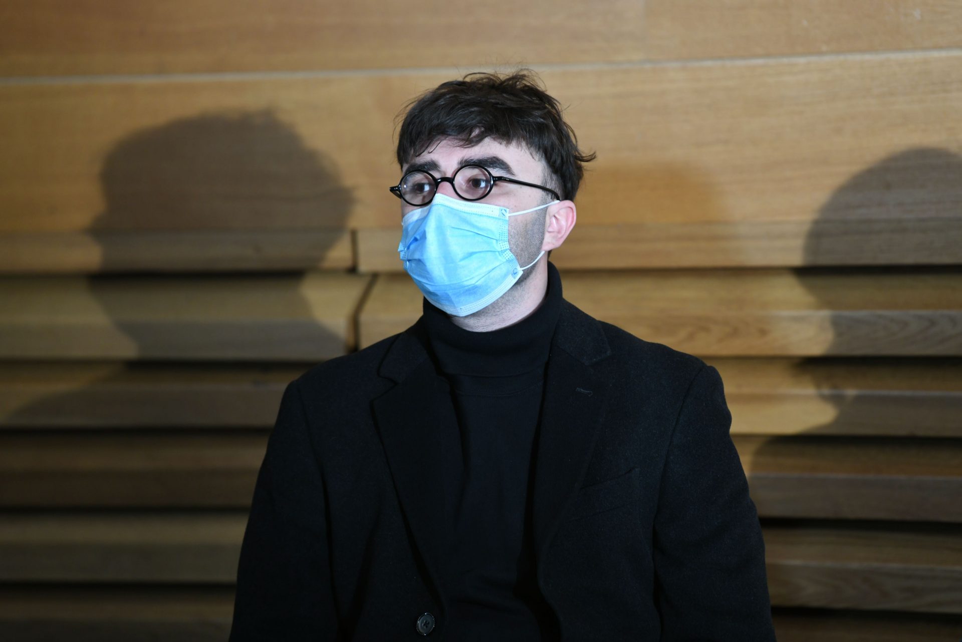 Beograd 13.04.2021. Dimitrije Kokanov. Konferencija za novinare povodom premijere predstave Moj muž u Jugoslovenskom dramskom pozorištu. Jugoslovensko dramsko pozorište, JDP, predstava Moj muž, KZN, KZŠ Foto: Goran Srdanov/Nova.rs