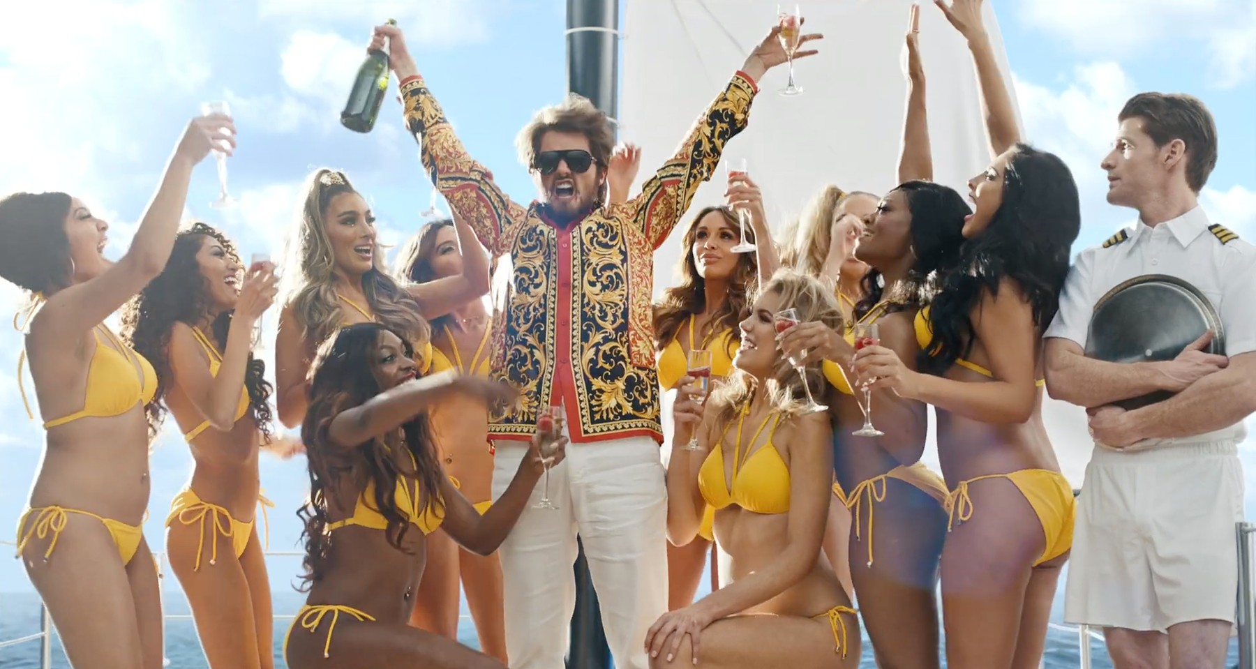 Taylor Swift becomes the main man in new music video taking aim at sexism in the world