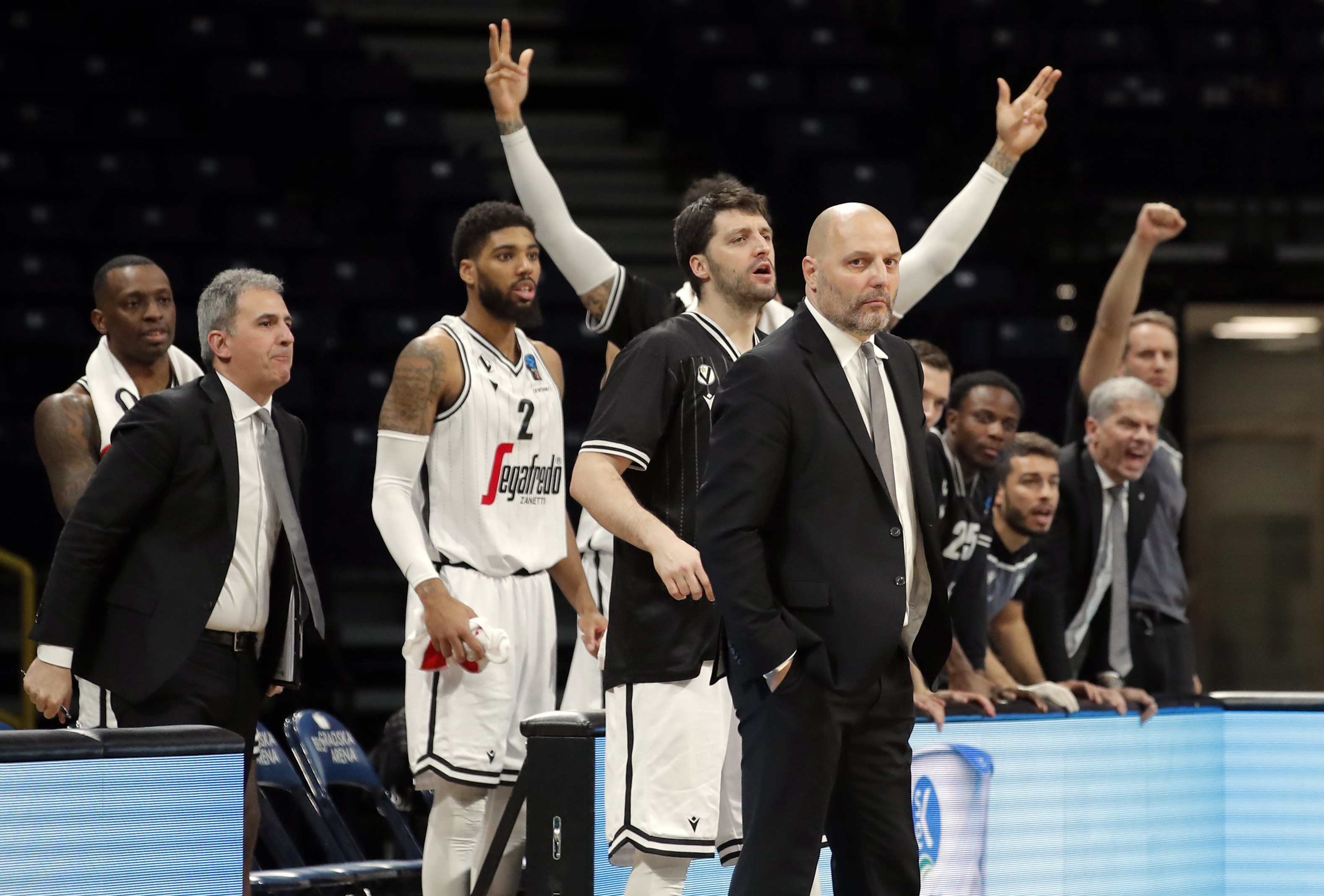 Aleksandar Djordjevic Eurocup basketball match between Darusafka and Virtus in Belgrade, Serbia March 5.  Beograd, Srbija 5.3.2020. (credit image &amp; photo: Pedja Milosavljevic/STARSPORT)
