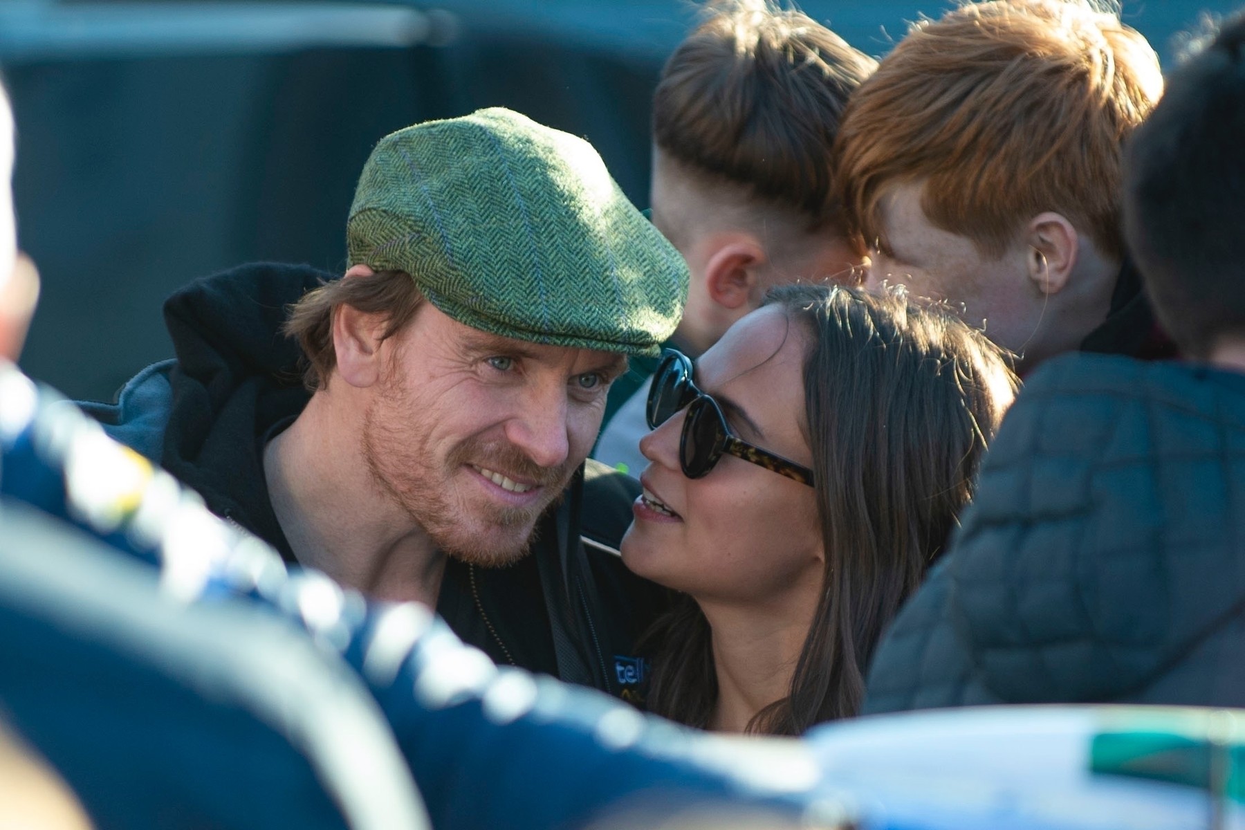 Alicia Vikander &amp; Michael Fassbender look loved up as they visit Michael's home town in Killarney, Ireland