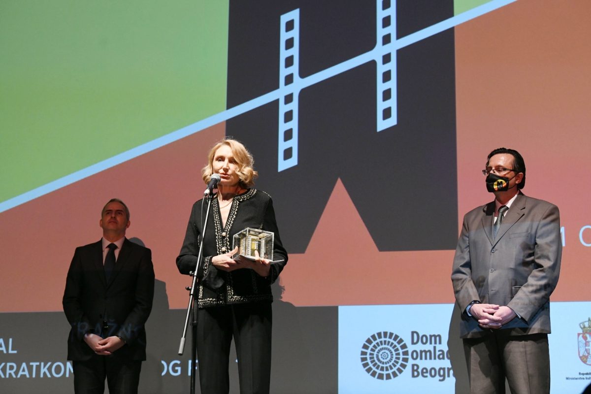 Beograd, 19.04.2021. Dom Omladine, Beogradski festival dokumentarnog i kratkometražnog filma, Martovski festival Foto: Vesna Lalić/Nova.rs