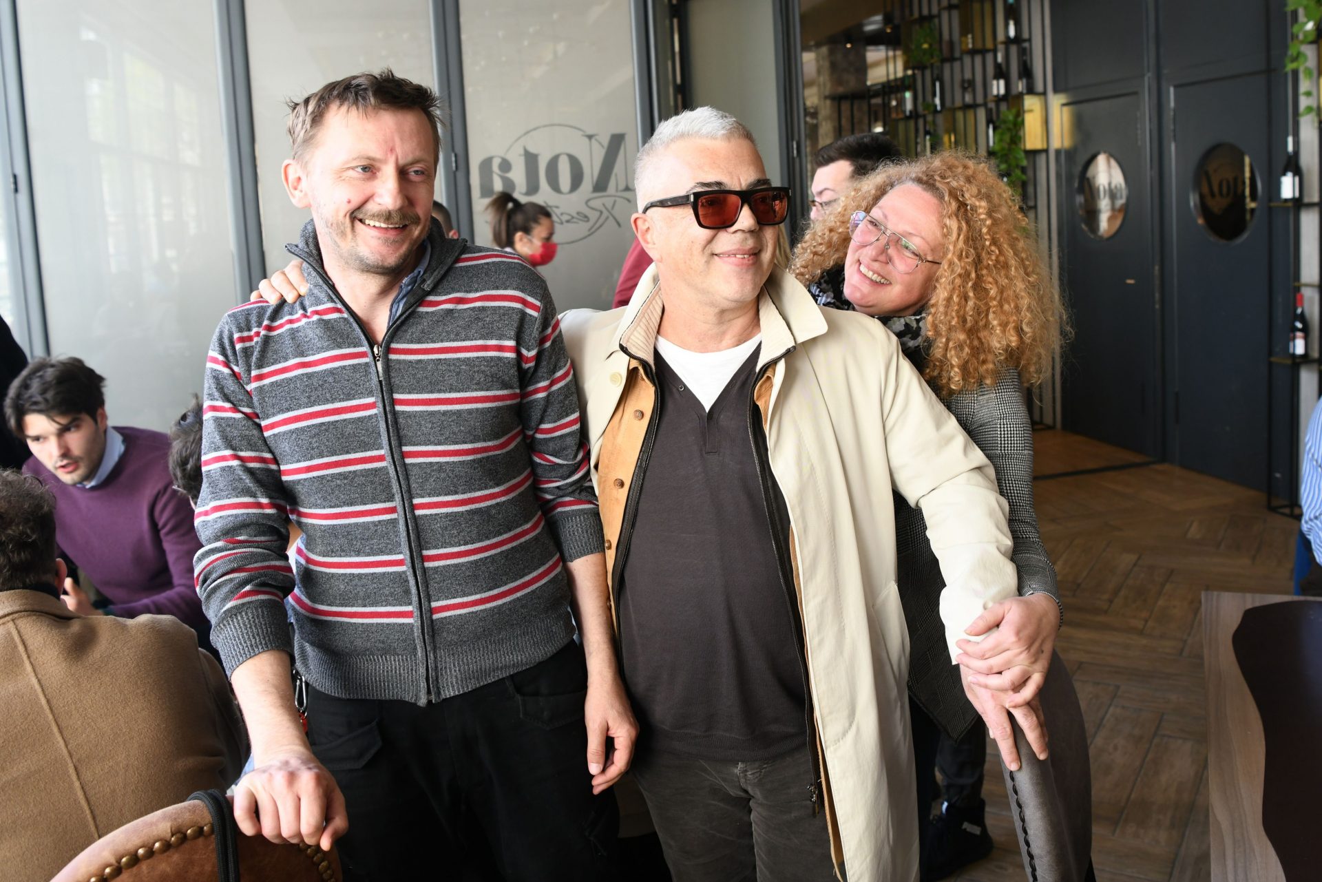 Beograd, 21.04.2021. Beogradsko dramsko pozorište, BDP, KZŠ, Restoran Nota, Konferencija za novinare povodom premijere predstave Divlje meso Foto: Goran Srdanov/Nova.rs