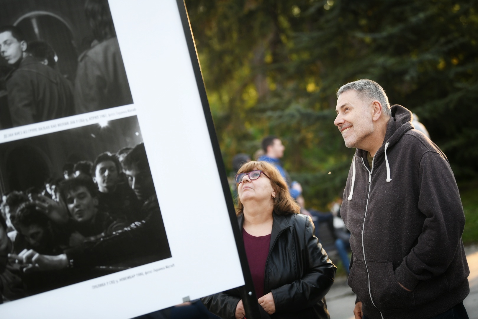 Beograd 22.04.2021. Izložba Novi talas u Beogradu, Paket aranžam, 1981-2021, Kalemegdan, Paviljon Cvijeta Zuzorić Foto: Vesna Lalić/Nova.rs