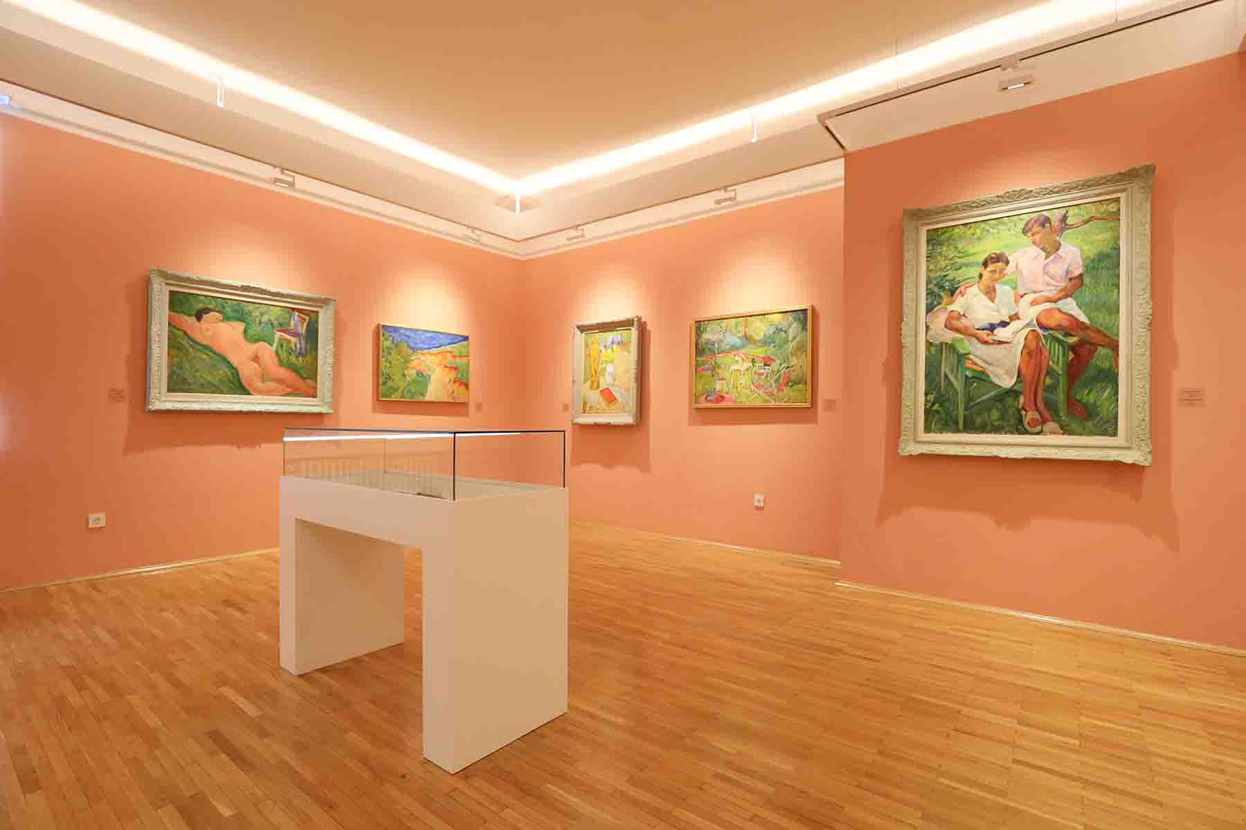 Galerija "Petar Dobrović", tu su neke njegove reprodukcije i fotke koje se čuvaju u njegovom legatu, oni su i vlasnici svega, prosledila jelena Koprivica