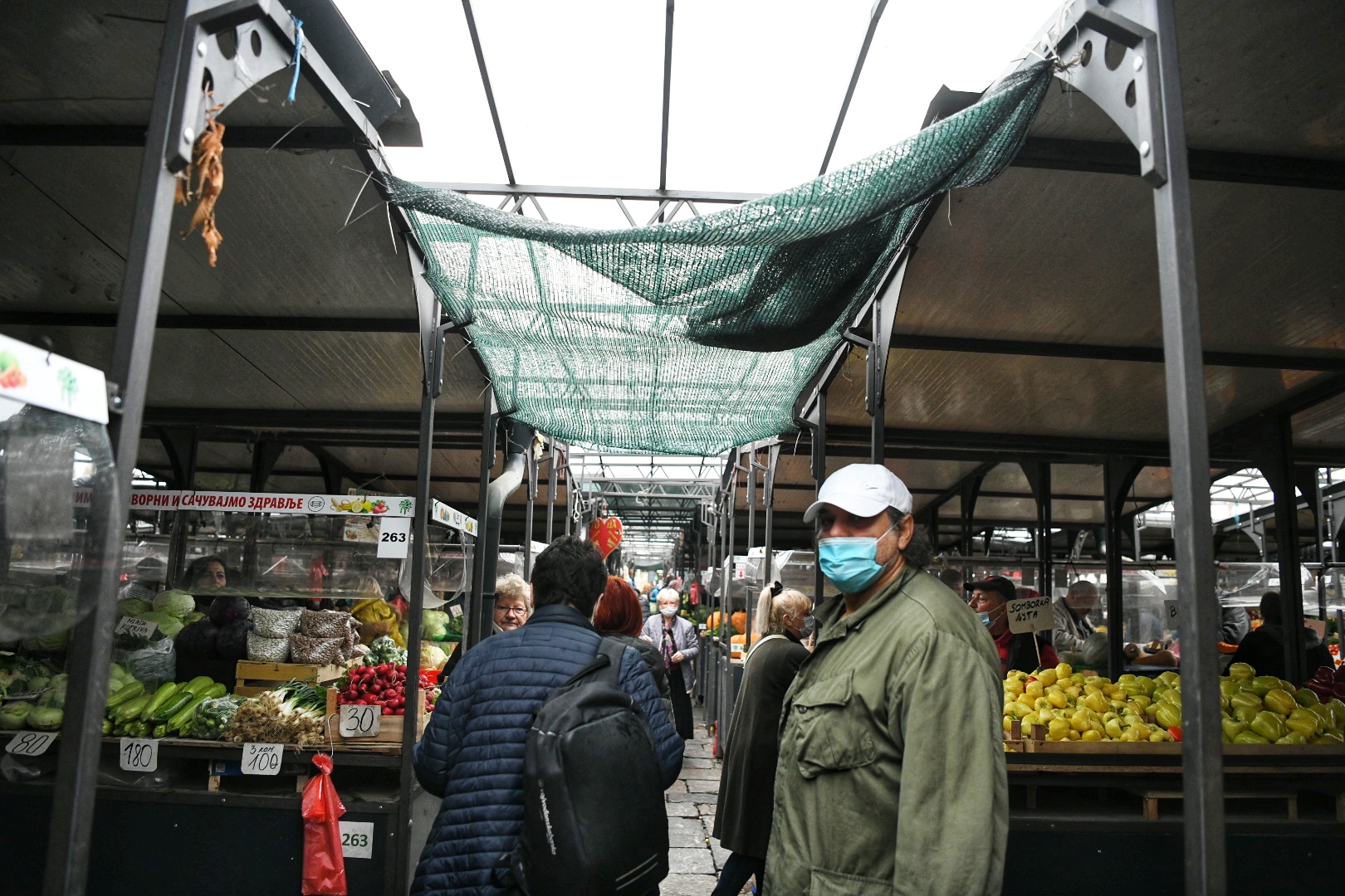 Beograd, 31.10.2020. Kalenić pijaca, povrće, voće, tezga, tezge Foto: Vesna Lalić/Nova.rs