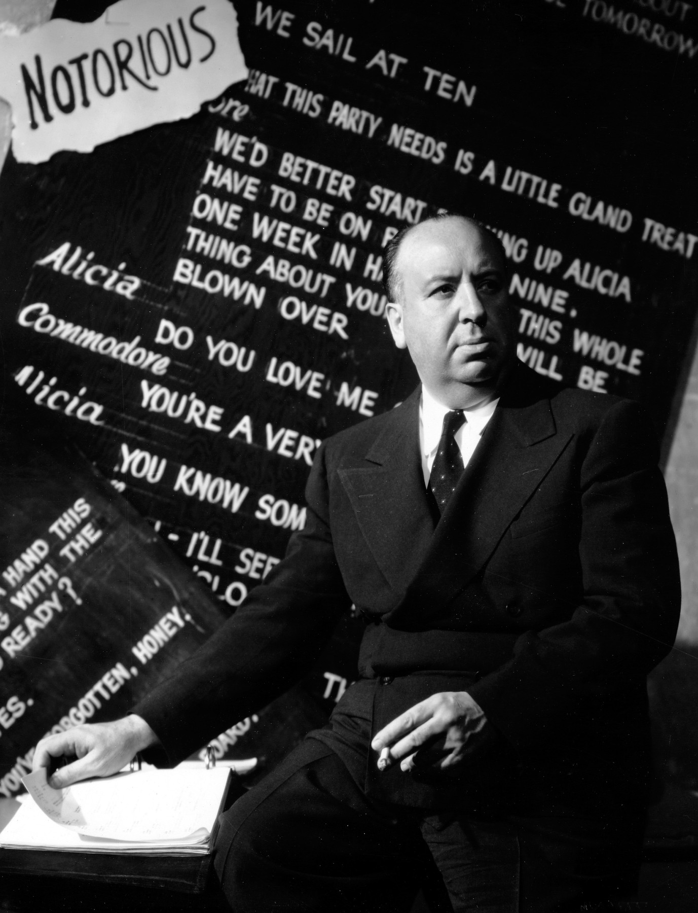 Alfred Hitchcock, "Notorious" (1946) RKO 
File Reference # 34000-245THA,Image: 553493506, License: Rights-managed, Restrictions: For Editorial Use Only -, Model Release: no, Credit line: The Hollywood Archive / Hollywood Archive / Profimedia