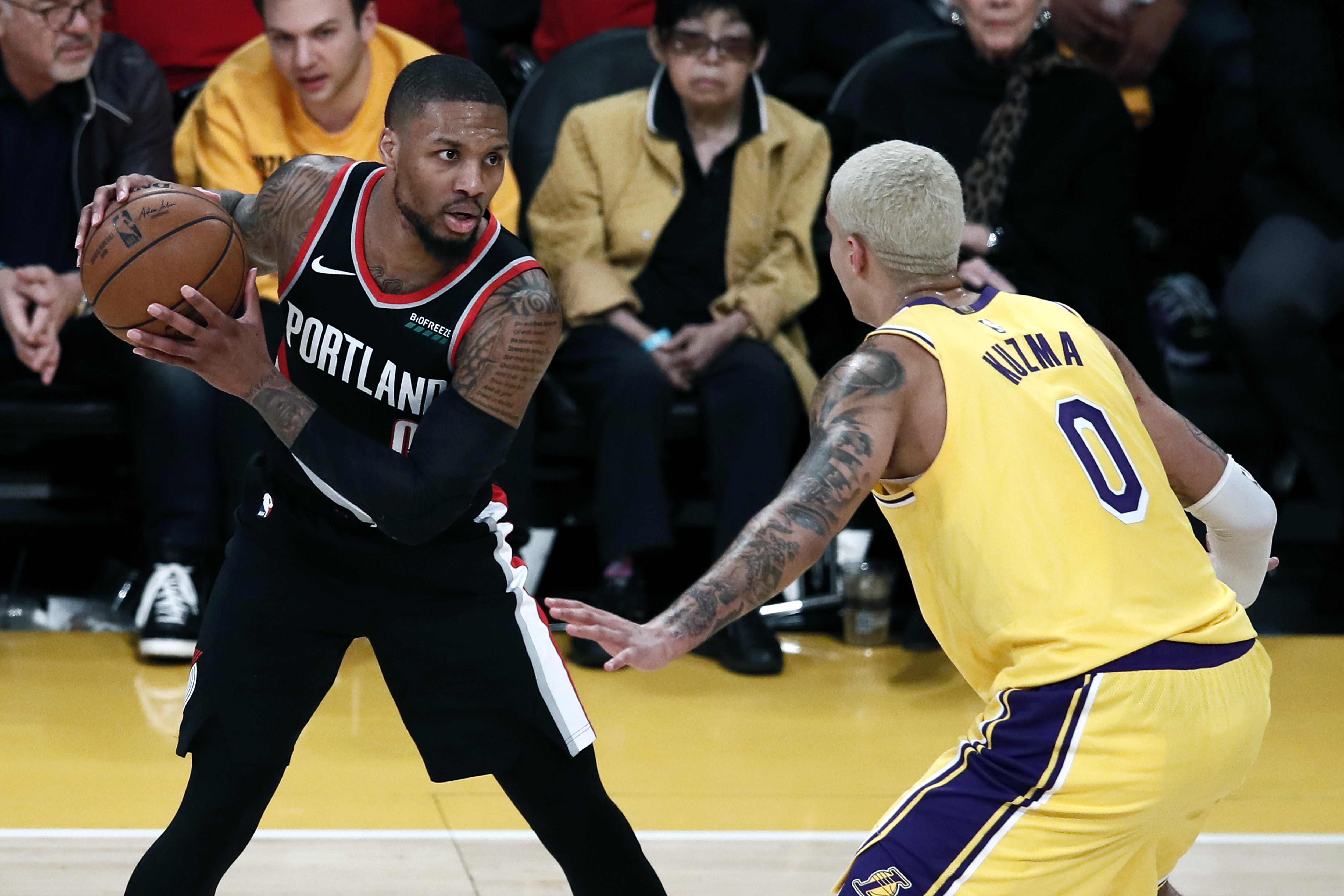 Portland Trail Blazers at Los Angeles Lakers