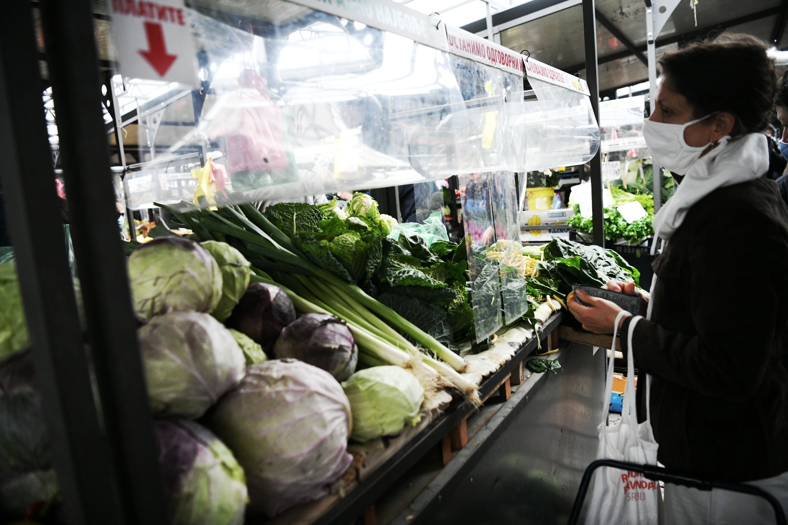 Beograd, 31.10.2020. Kalenić pijaca, povrće, voće, tezga, tezge Foto: Vesna Lalić/Nova.rs