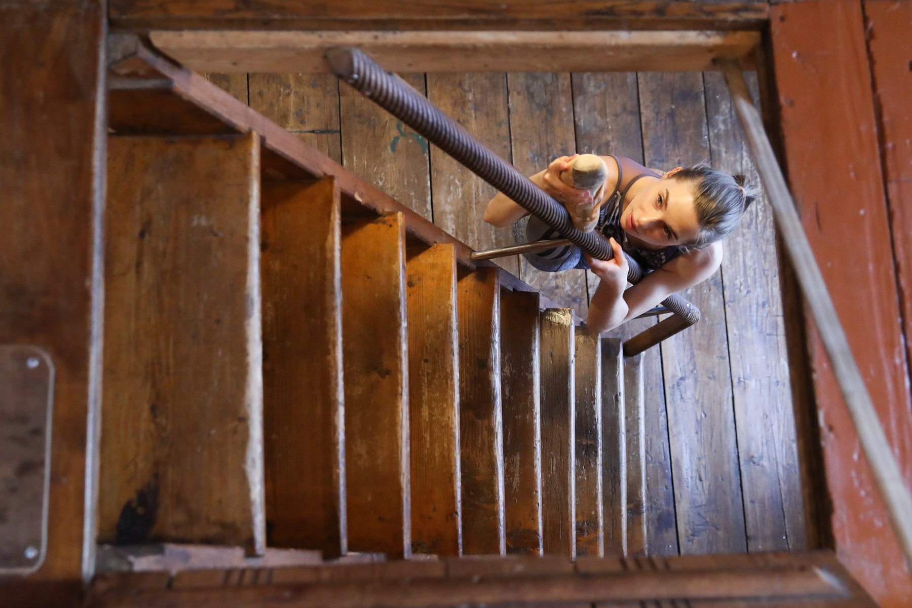 stepenice; vežbanje