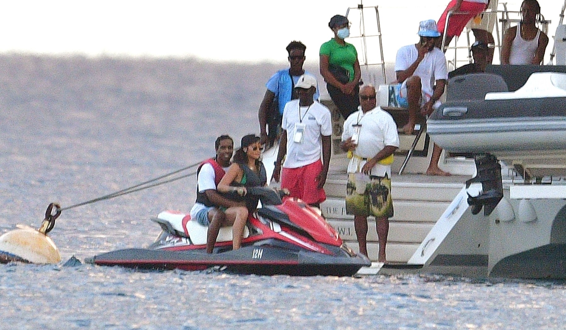 *PREMIUM-EXCLUSIVE* Rihanna and ASAP Rocky enjoyed some tender loving moments out on their fun seeking holiday together in Barbados. *MUST CALL FOR PRICING*