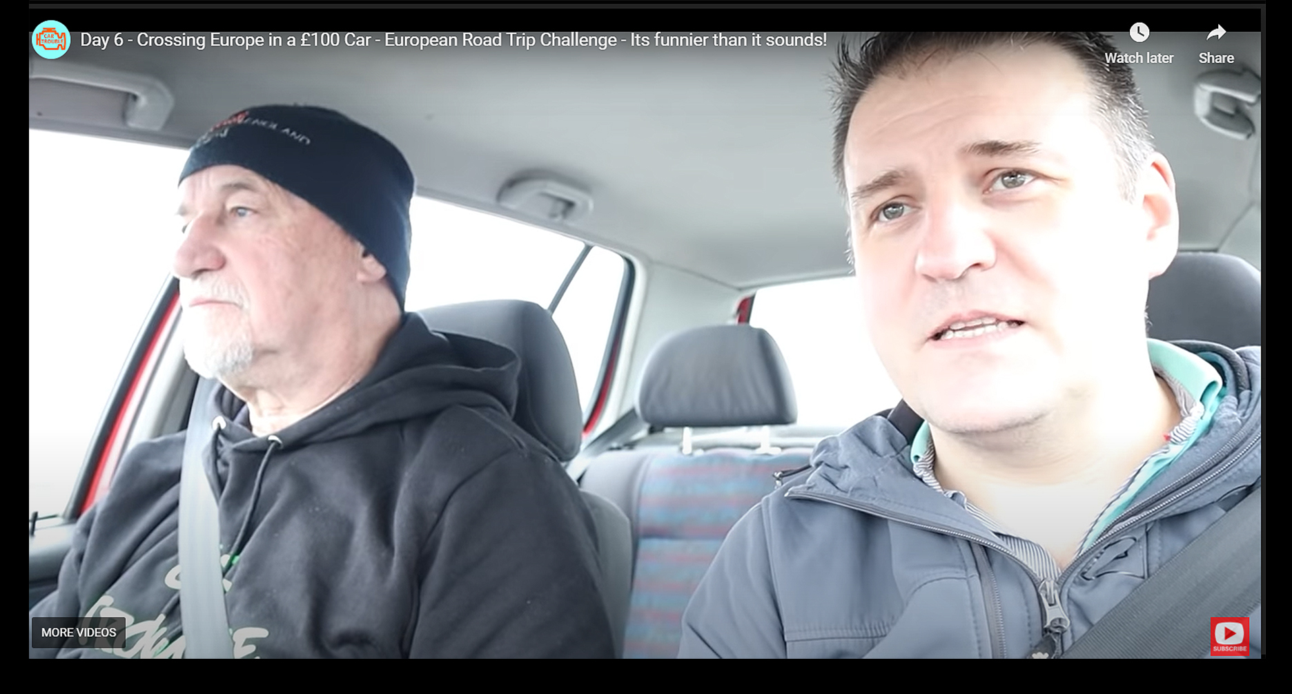 Crossing Europe in a £100 Car