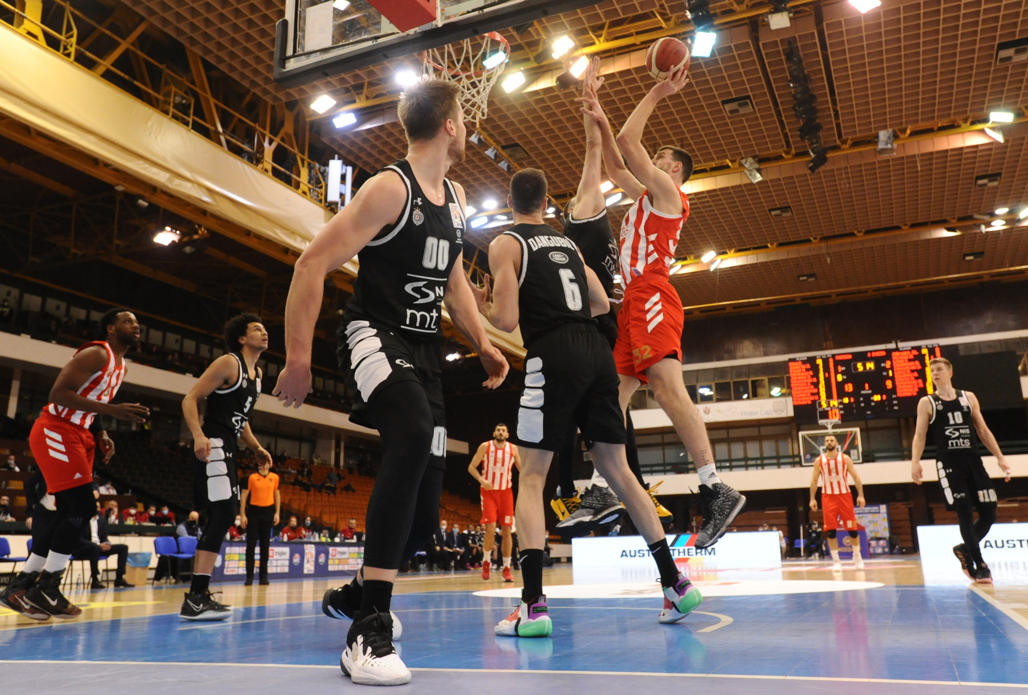 PARTIZAN vs CRVENA ZVEZDA
Novi Sad, 13.02.2021.
foto: Nebojsa Parausic
Kosarka      xyz