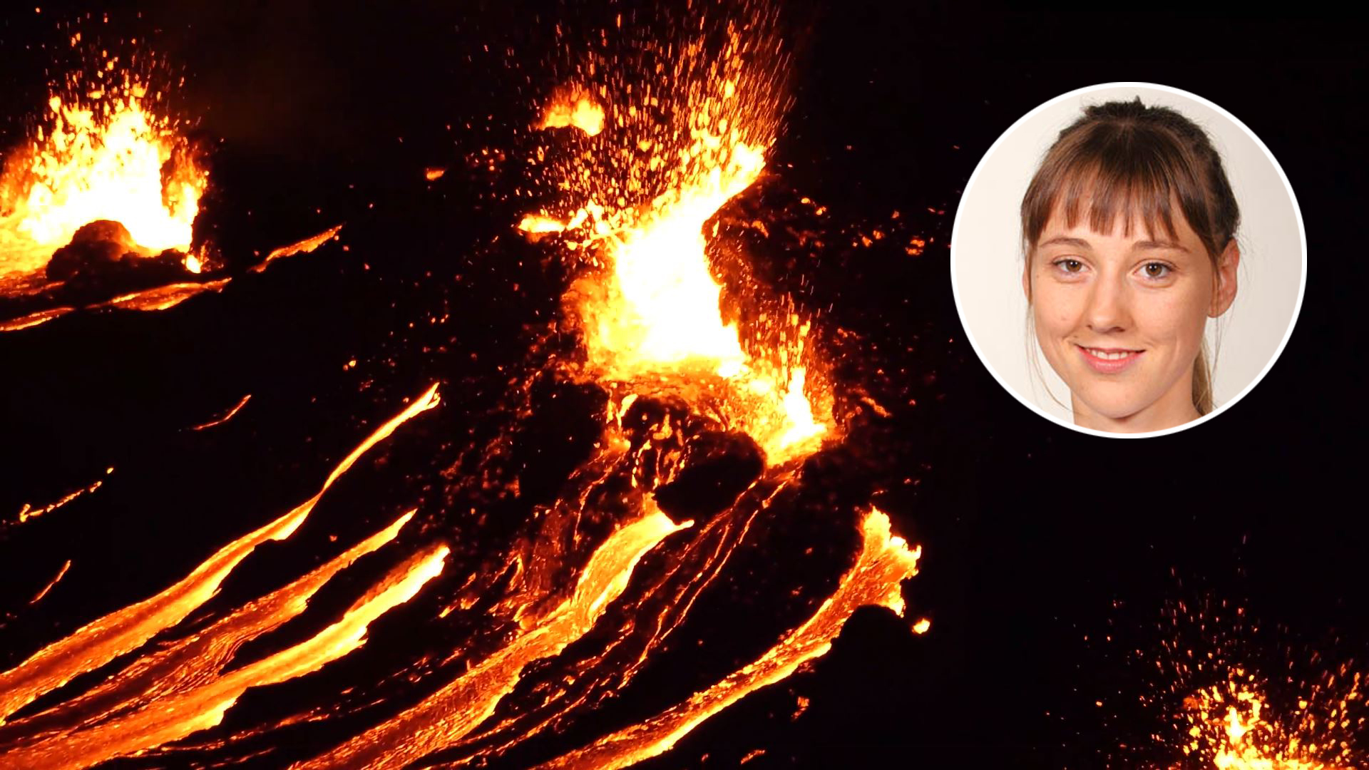 Volcanic eruption at Geldingadalur