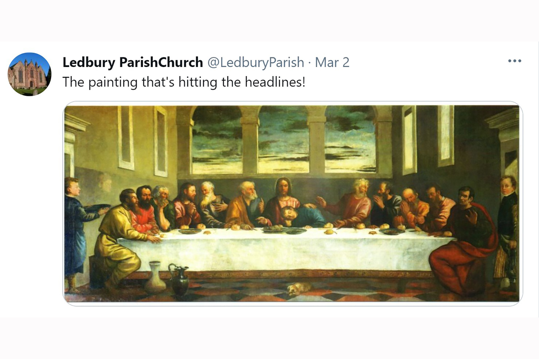 Tajna večera Ticijan