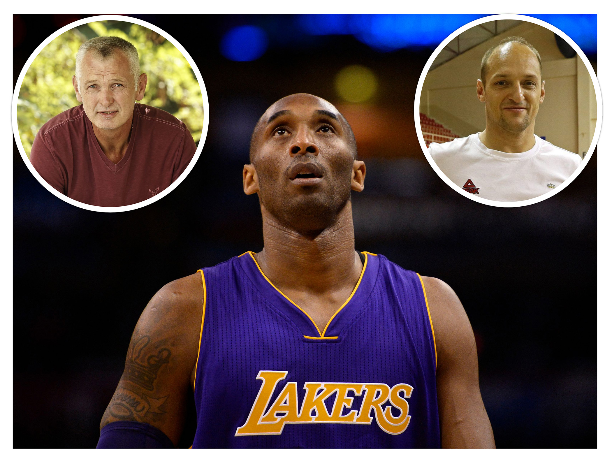 Kobi Brajant Zarko Paspalj i Igor Rakocevic