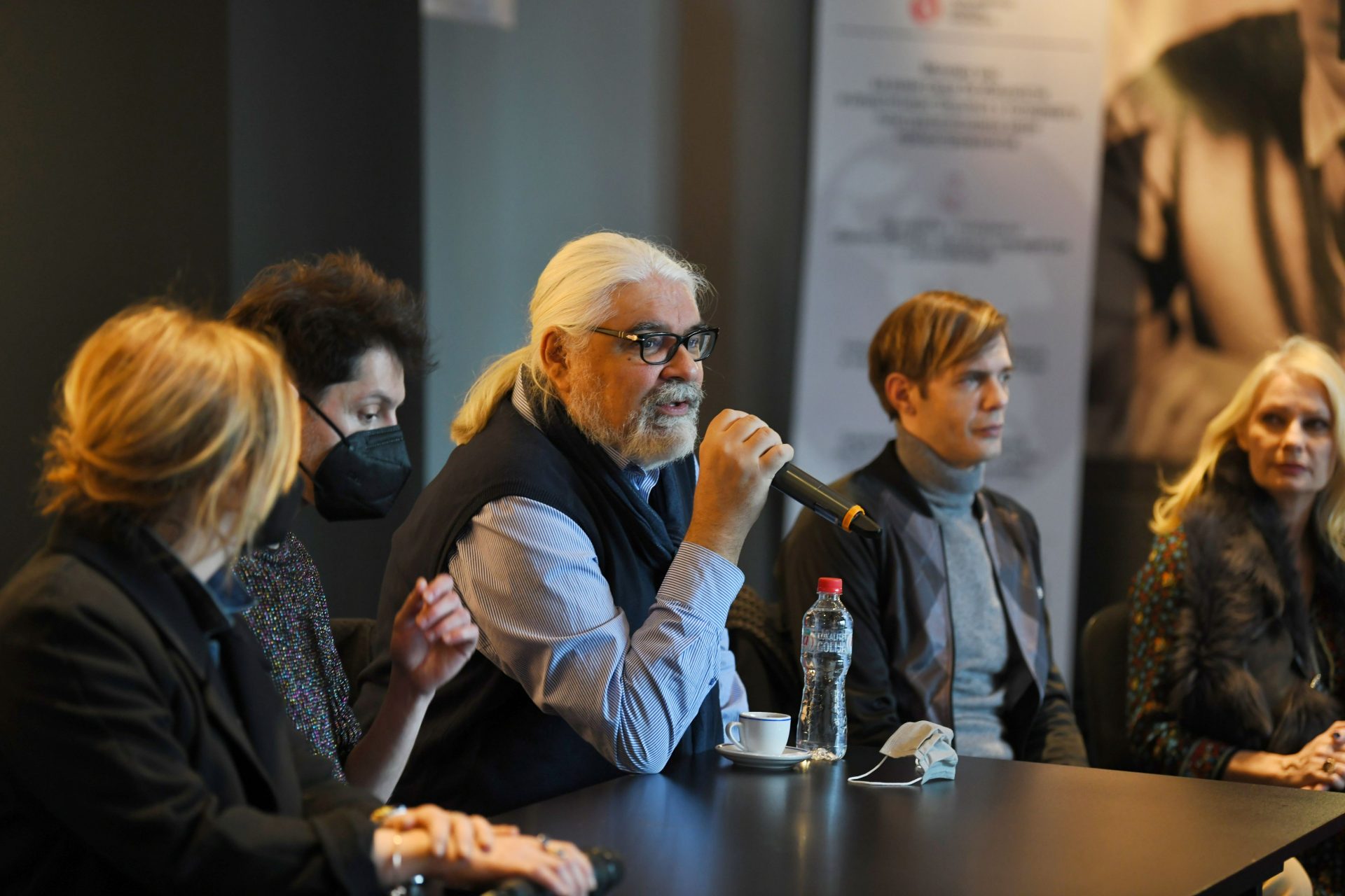 Beograd 11. mart 2021. Konferencija JDP Jugoslovensko dramsko pozoriste povodom predstave Kaspar Petra Handkea Foto:Filip Krainčanić/Nova.rs