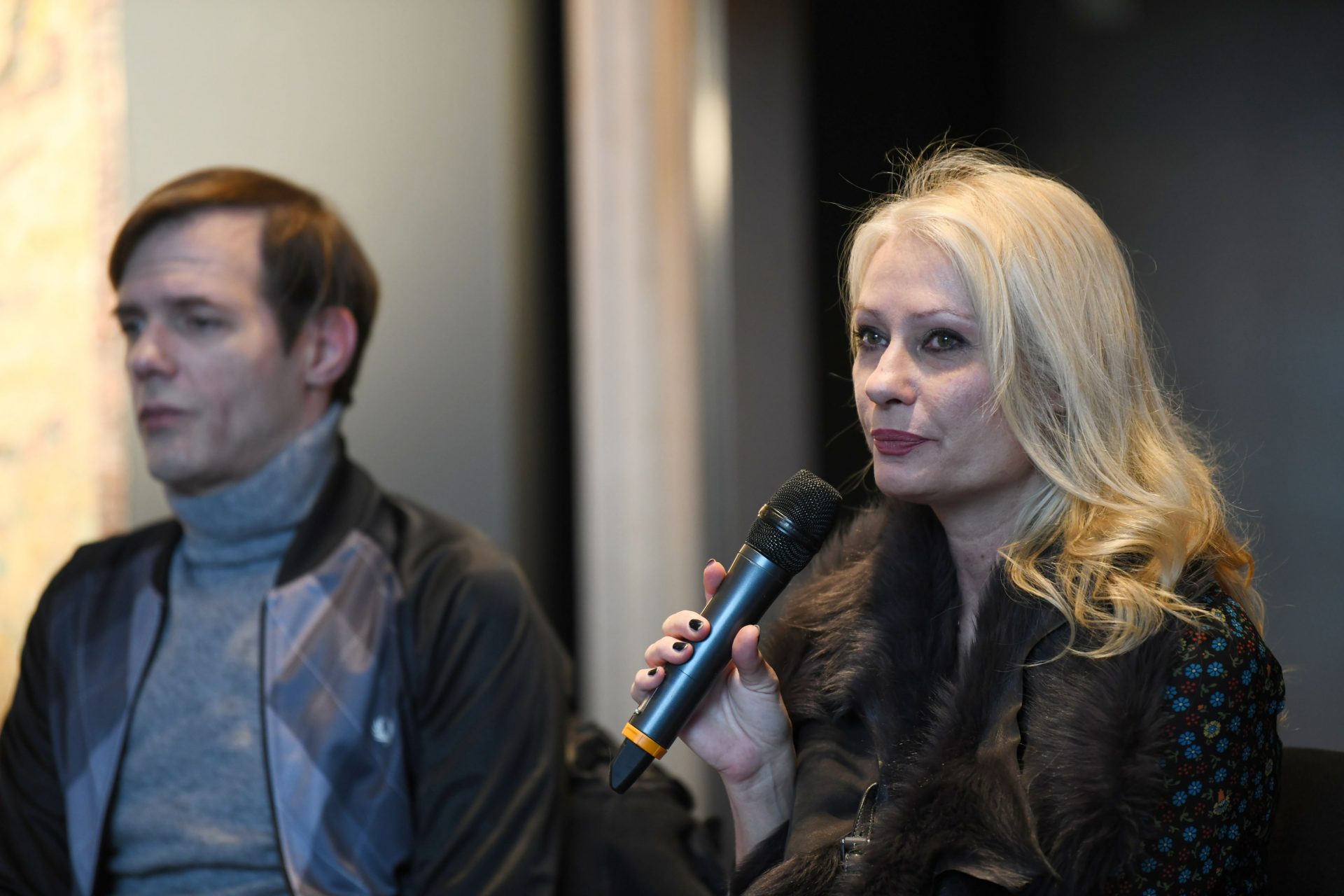 Beograd 11. mart 2021. Jasmina Holbus Konferencija JDP Jugoslovensko dramsko pozoriste povodom predstave Kaspar Petra Handkea Foto:Filip Krainčanić/Nova.rs