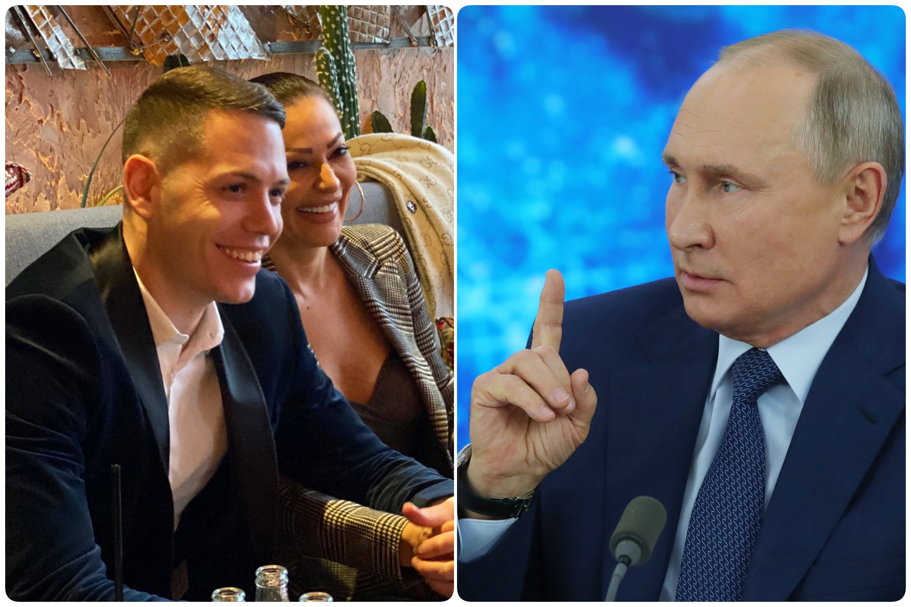 Bogdan Ceca Raznatovic i Vladimir Putin trougao