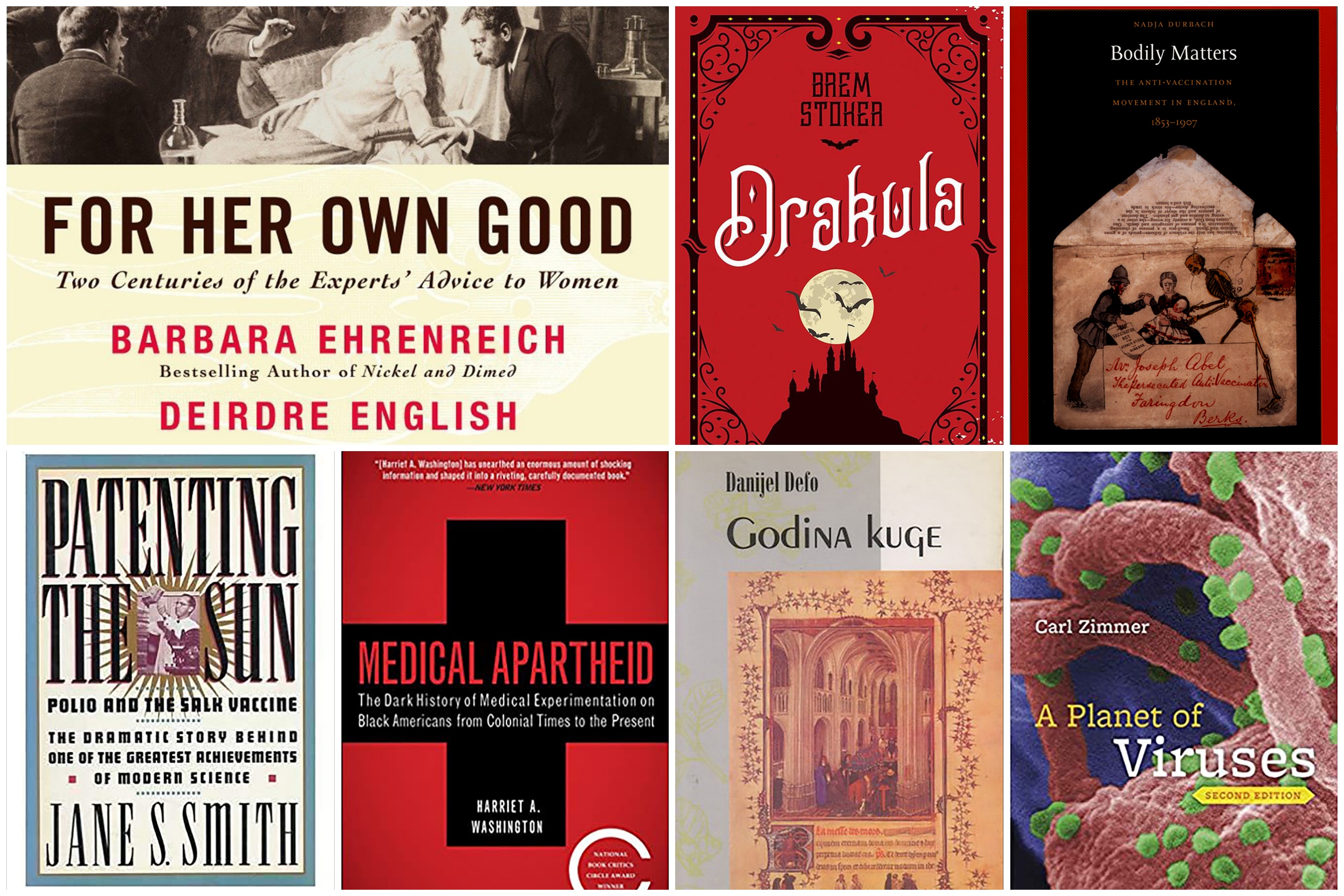 Knjige o virusima, kombo Foto: Promo