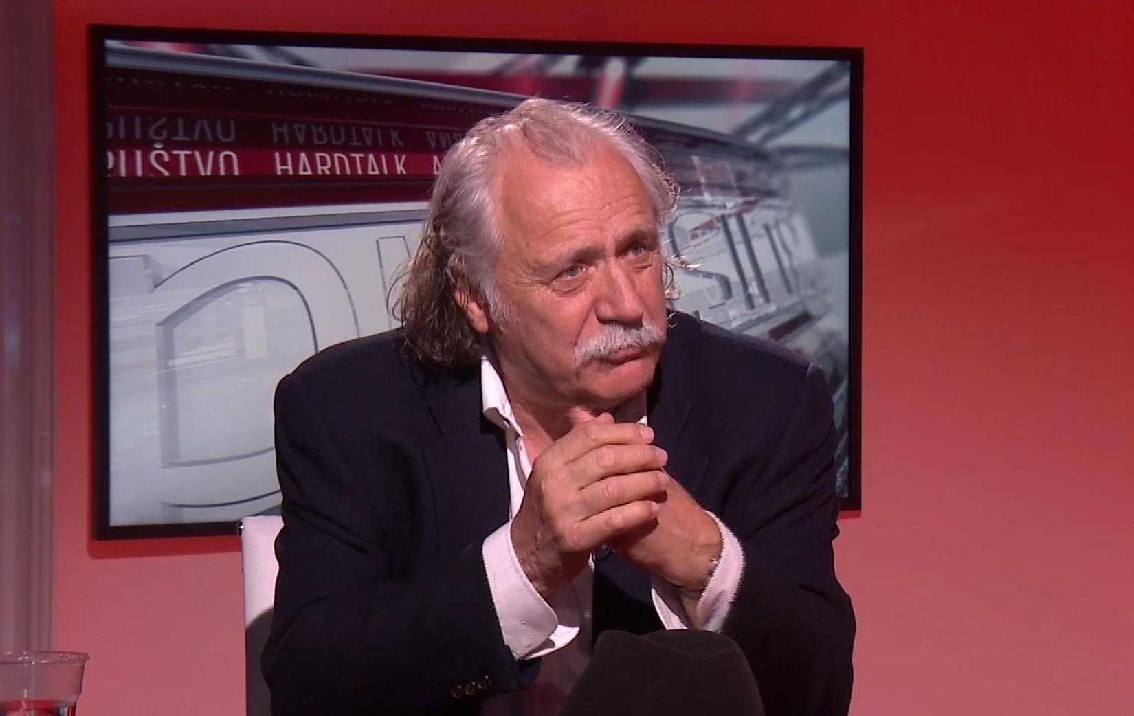 Rade Šerbedžija, emisija Pressing Foto: N1