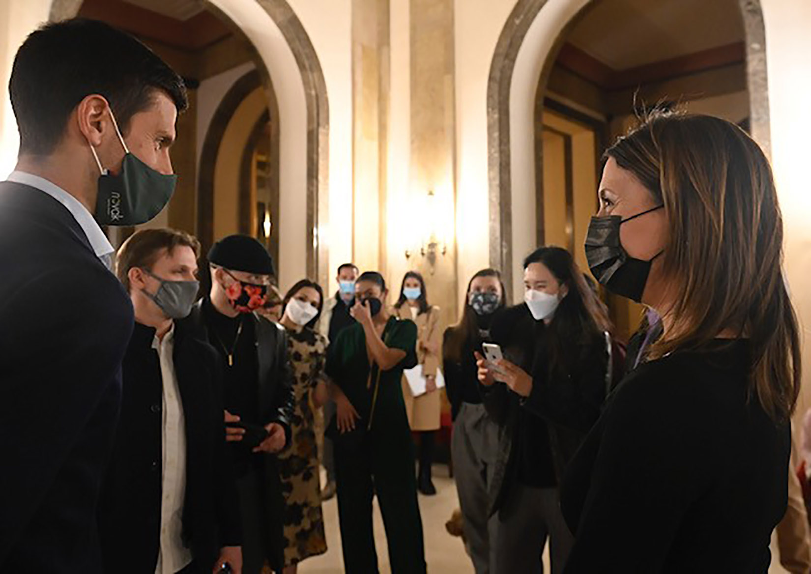 Novak Đoković, Novak Djoković, Aja Jung Foto: Beogradski festival igre/Promo