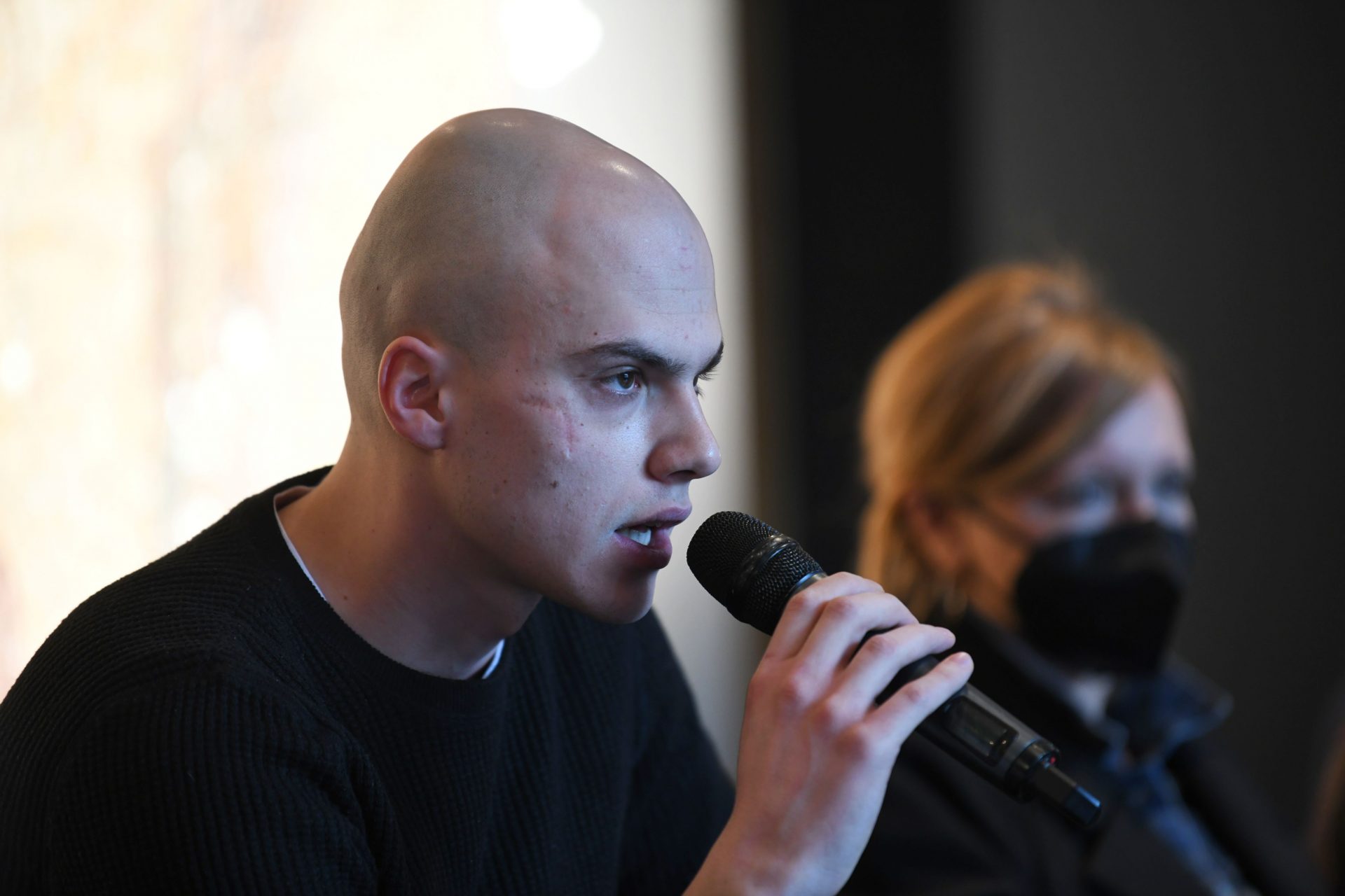 Beograd 11. mart 2021. Konferencija JDP Jugoslovensko dramsko pozoriste povodom predstave Kaspar Petra Handkea Foto:Filip Krainčanić/Nova.rs