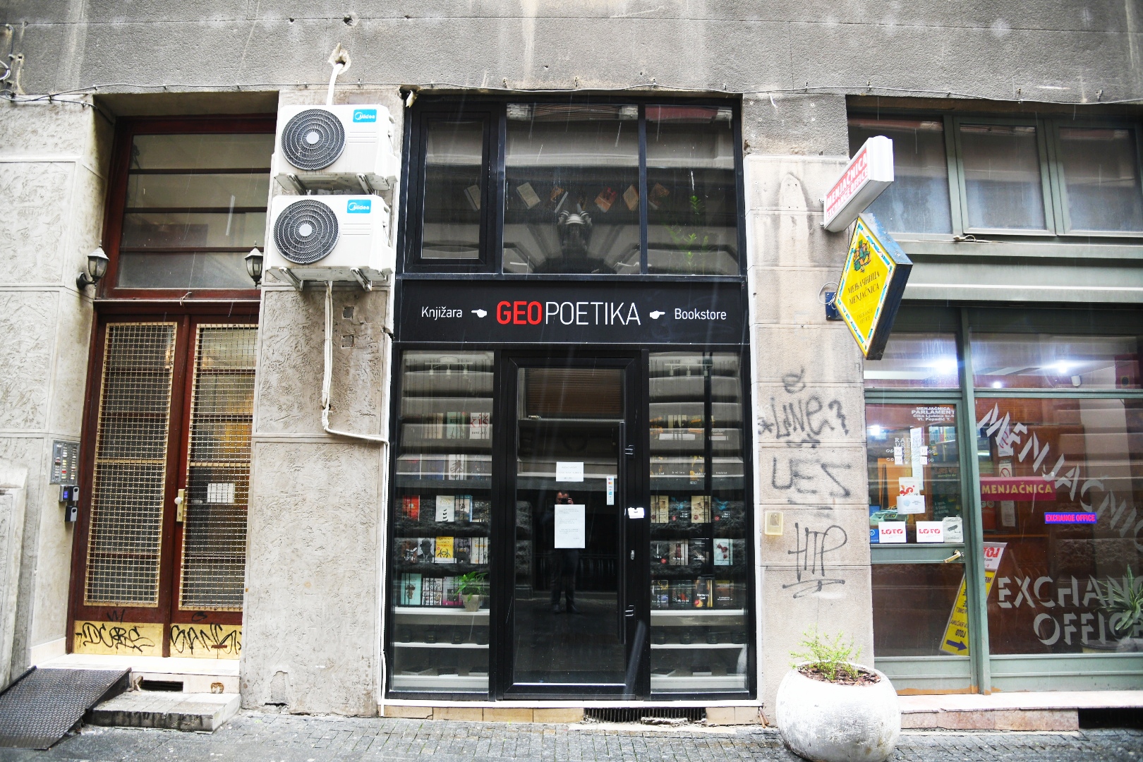 Beograd, 19.03.2021. Knjižara, knjižare, zatvorene knjižare zbog koronavirusa, Geopoetika Foto: Nemanja Jovanović/Nova.rs