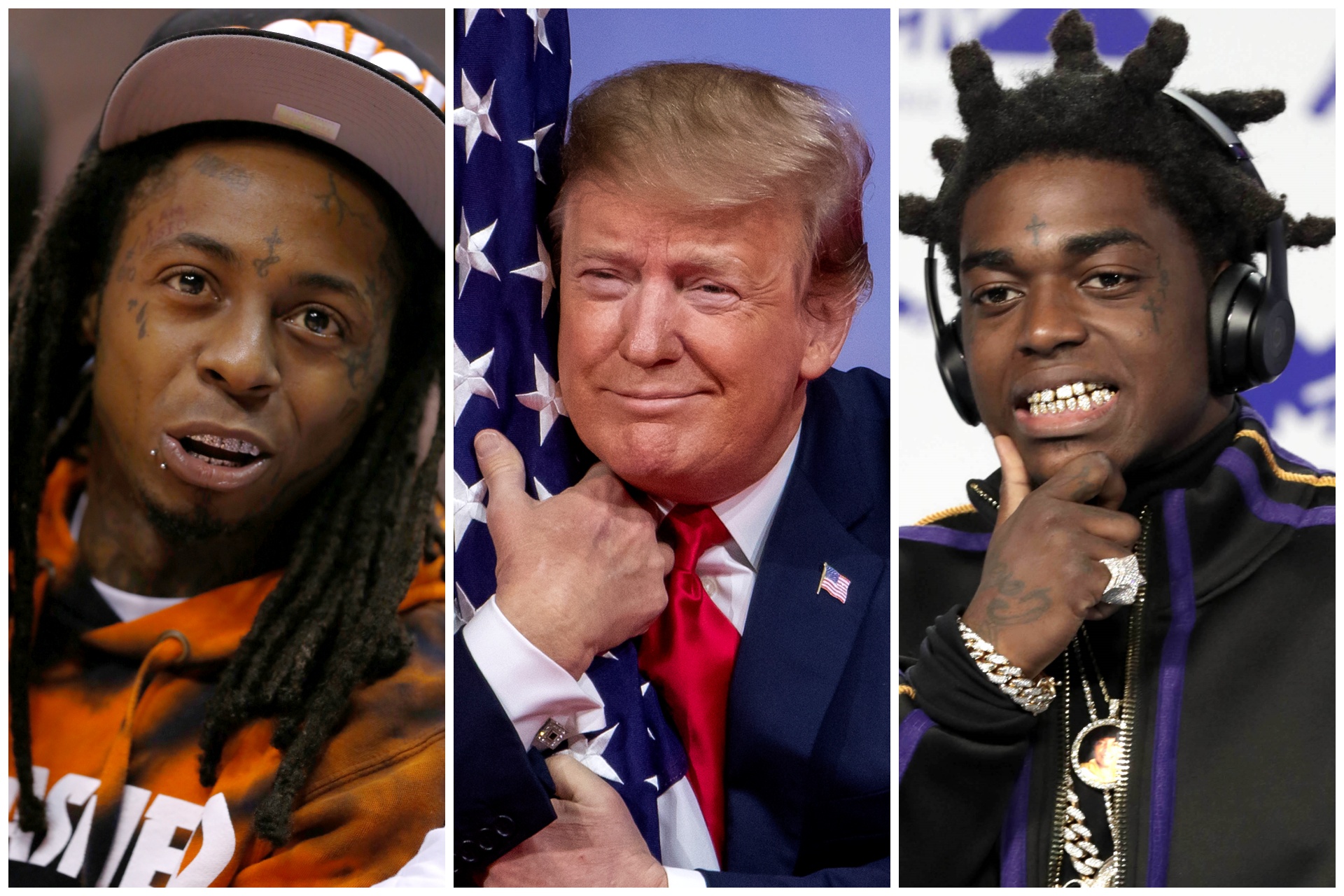 Donald Trump, Lil Wayne i Kodak Black