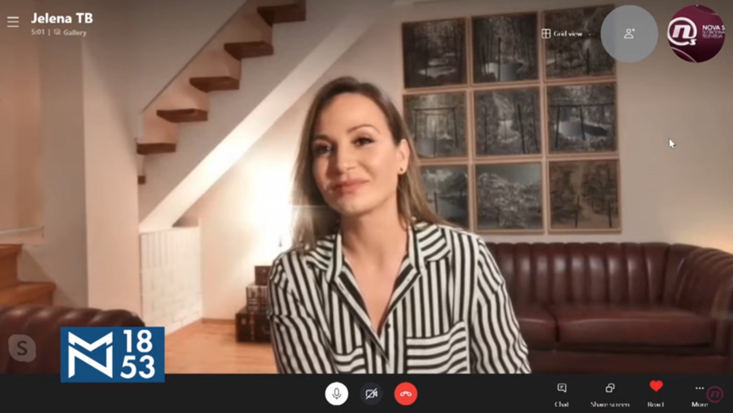 Jelena Tomašević, emisija Među nama, Medju nama Foto: NOVA S