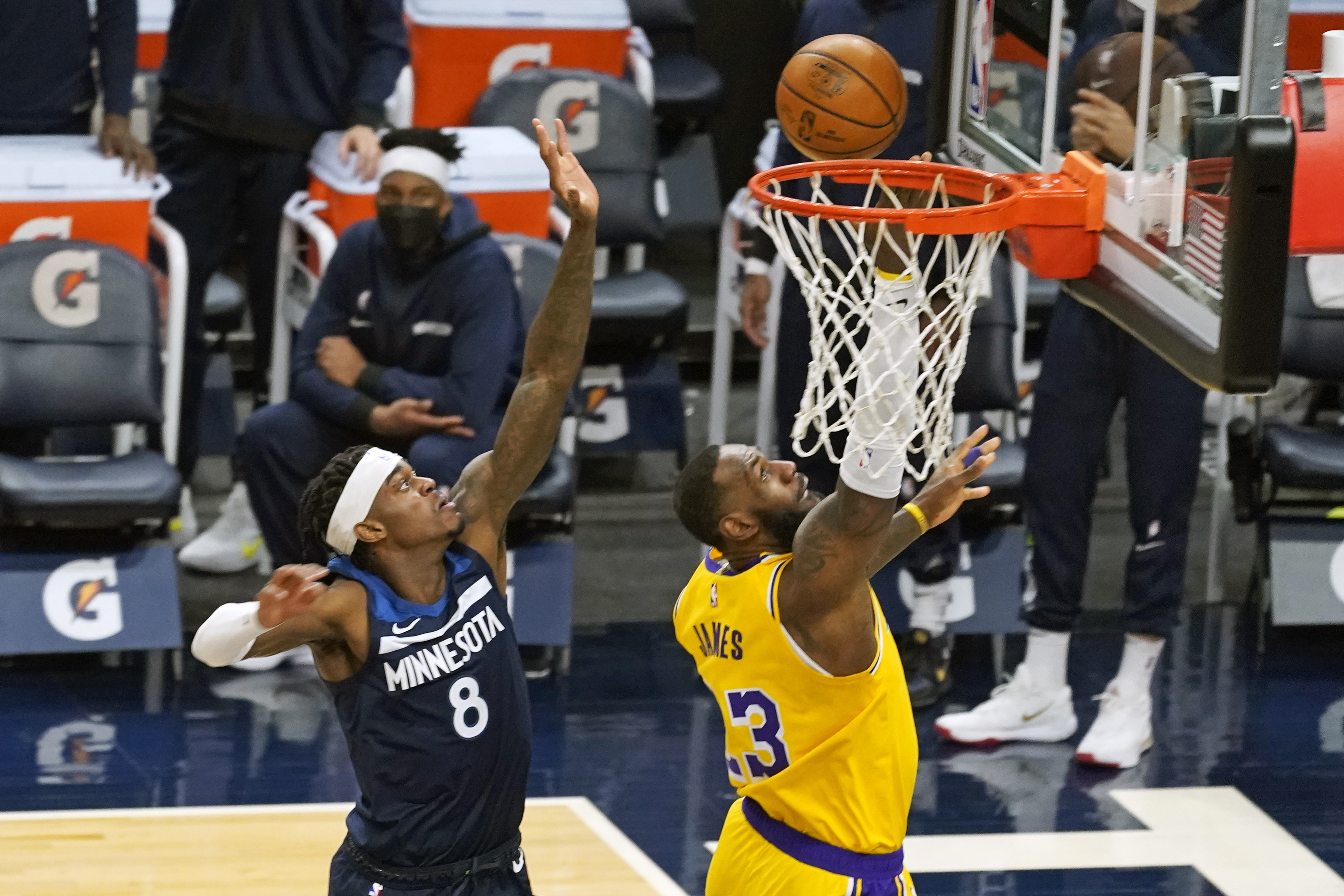 LaBron James, Jarred Vanderbilt