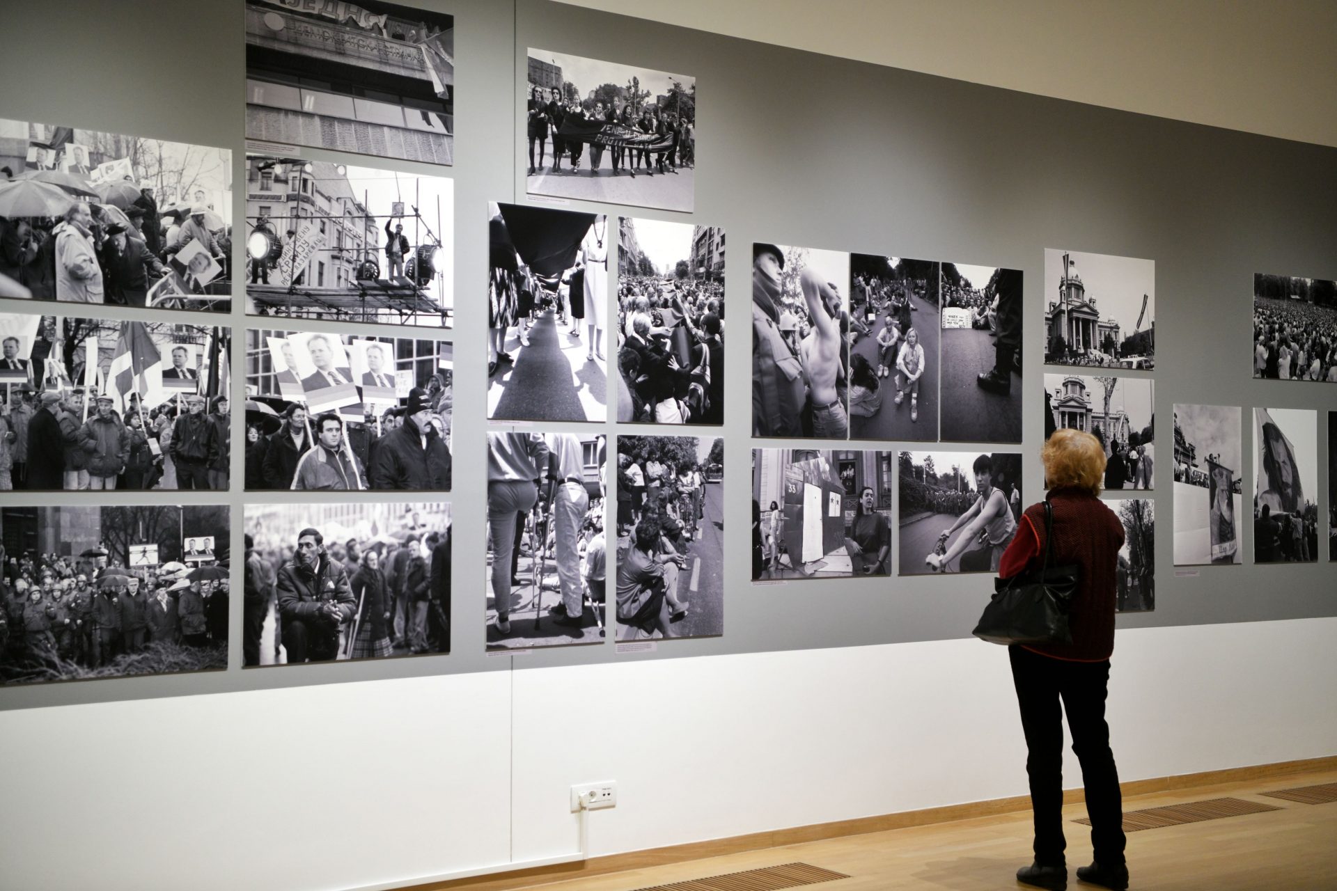Beograd, 24.03.2021. MSU, Muzej savremene umetnosti, Goranka Matić fotografije, retrospektivna izložba fotografkinje Goranke Matić pod nazivom ‘Iskustvo u gužvi’ Foto: Filip Krainčanić/Nova.rs