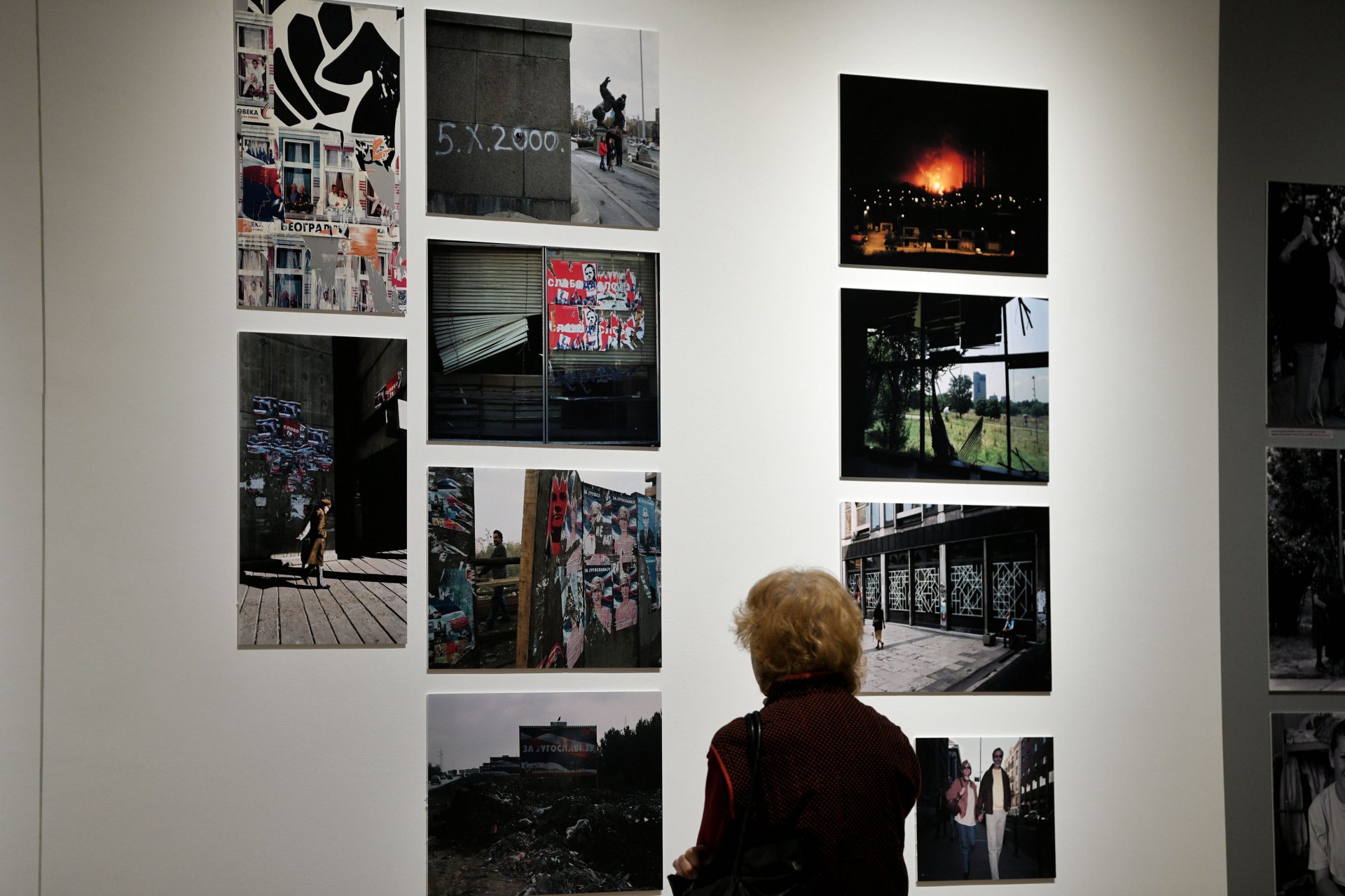 Beograd, 24.03.2021. MSU, Muzej savremene umetnosti, Goranka Matić fotografije, retrospektivna izložba fotografkinje Goranke Matić pod nazivom ‘Iskustvo u gužvi’ Foto: Filip Krainčanić/Nova.rs